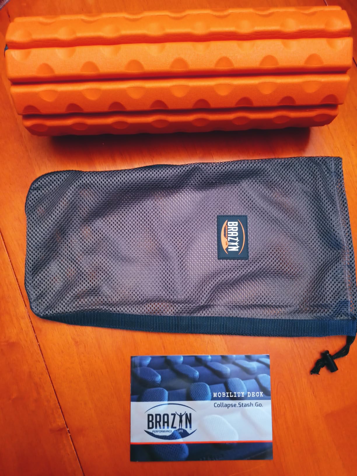 Brazyn Morph Foam Roller: Collapsible Travel Foam Roller for Back Pain Relief, Workout Muscle Recovery, Back Massager, Deep Tissue Leg Massage customer photo 1