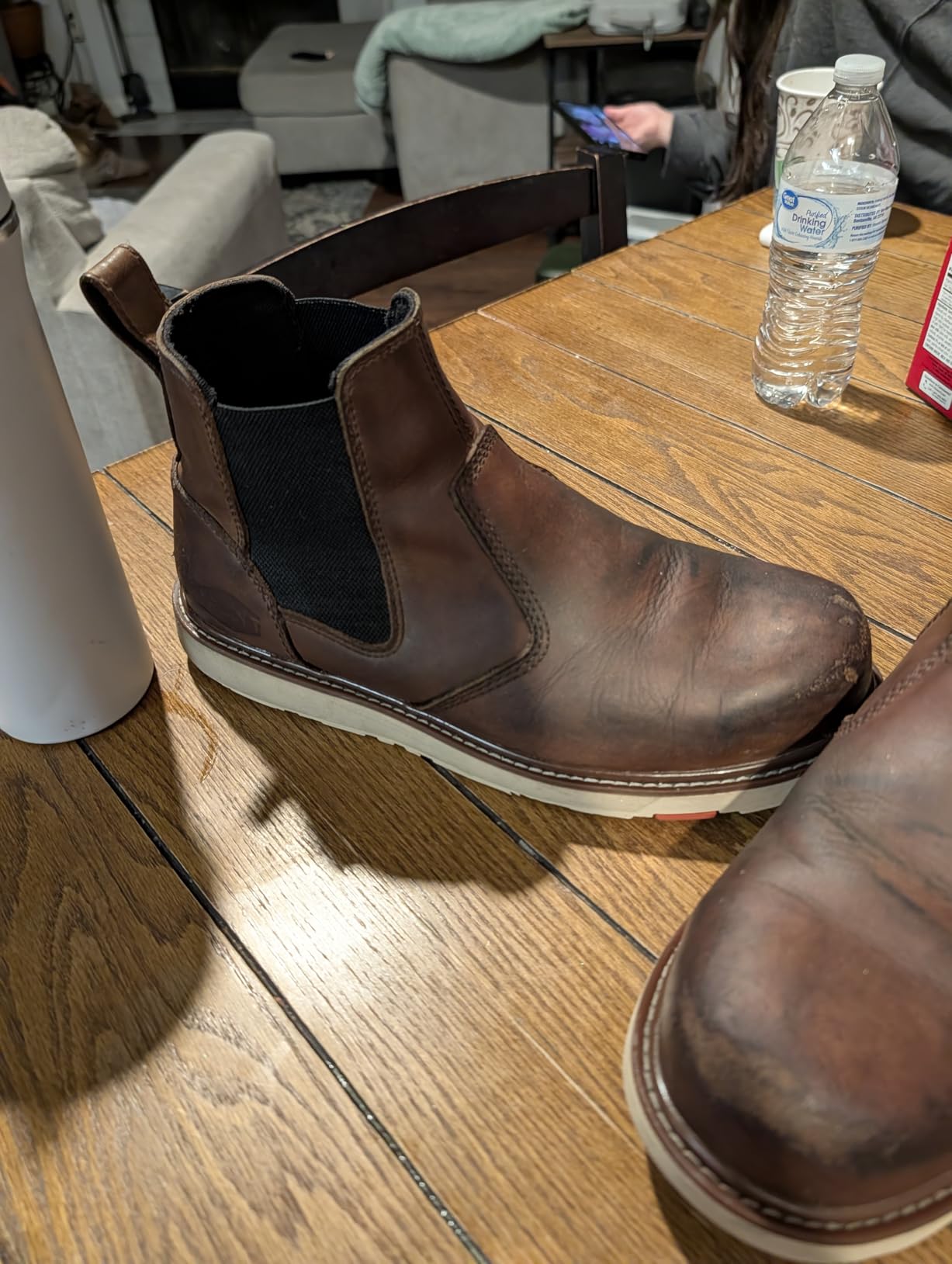 Cobbler's Choice Co. Finest Quality All Natural Leather Cream - Made with Triple Filtered BeesWax customer photo 2