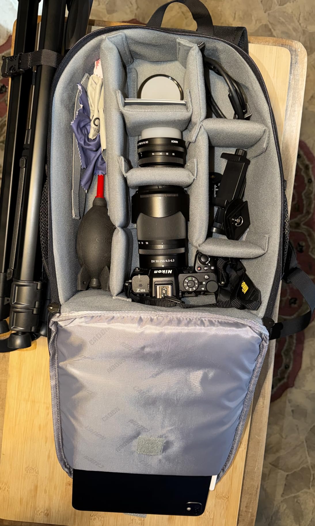 CADeN Camera Backpack Bag Professional for DSLR/SLR Mirrorless Camera Waterproof customer photo 2