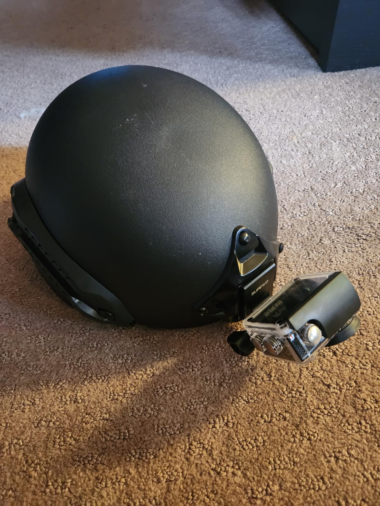 Aluminum NVG Helmet Mount, Tactical Helmet NVG Mount Compatible with GoPro Hero 13/12/11/10/9/8, DJI Osmo Action 6/5 Pro/4/3, Nano, Insta360, AKASO and Most Action Cameras customer photo 1