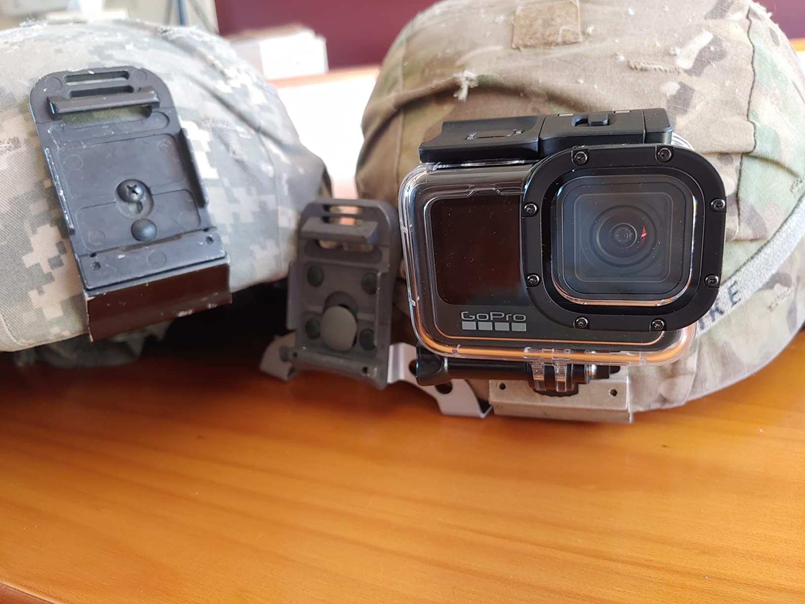 Aluminum NVG Helmet Mount, Tactical Helmet NVG Mount Compatible with GoPro Hero 13/12/11/10/9/8, DJI Osmo Action 6/5 Pro/4/3, Nano, Insta360, AKASO and Most Action Cameras customer photo 2