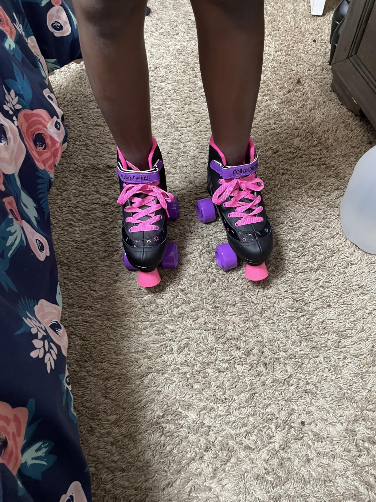 Roller Derby Firestar Youth Skates for Girls, Boys, Beginners, Kids customer photo 1