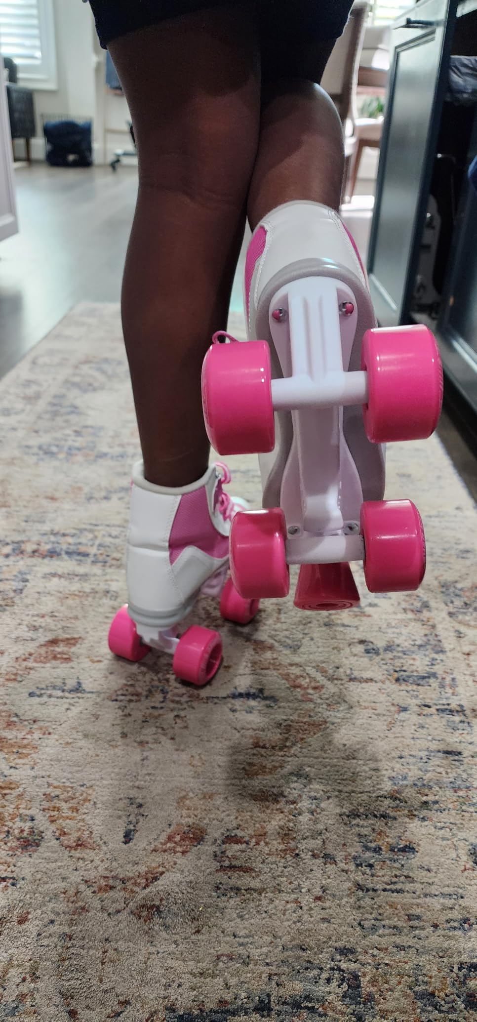 Roller Derby Firestar Youth Skates for Girls, Boys, Beginners, Kids customer photo 2