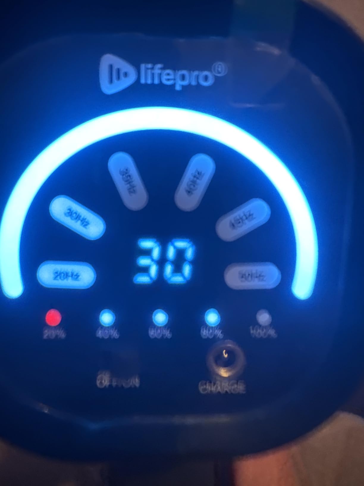 LifePro Massage Gun - Percussion Muscle Massager for Athletes with 8 Massage Heads and 5 Speed Settings - Deep Tissue Back and Muscle Massage Gun for Recovery customer photo 1