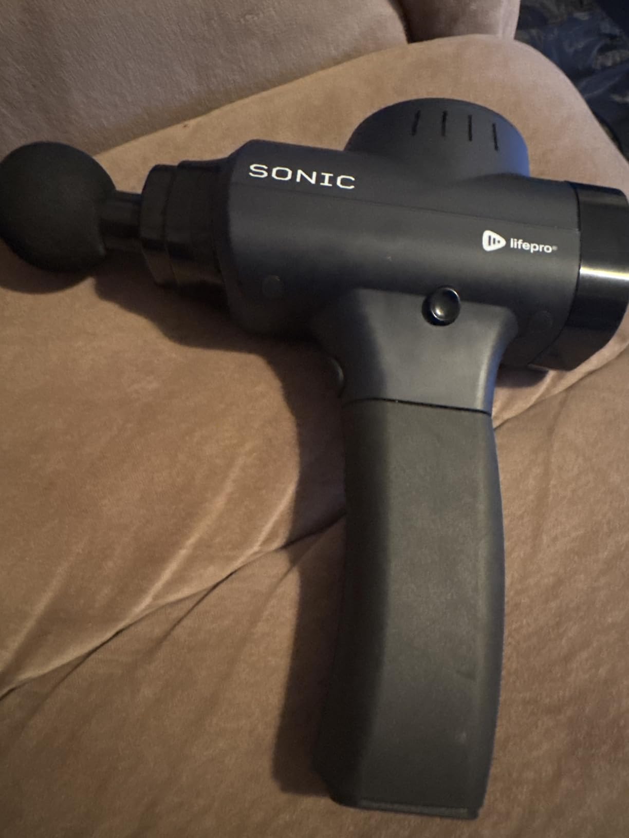 LifePro Massage Gun - Percussion Muscle Massager for Athletes with 8 Massage Heads and 5 Speed Settings - Deep Tissue Back and Muscle Massage Gun for Recovery customer photo 2