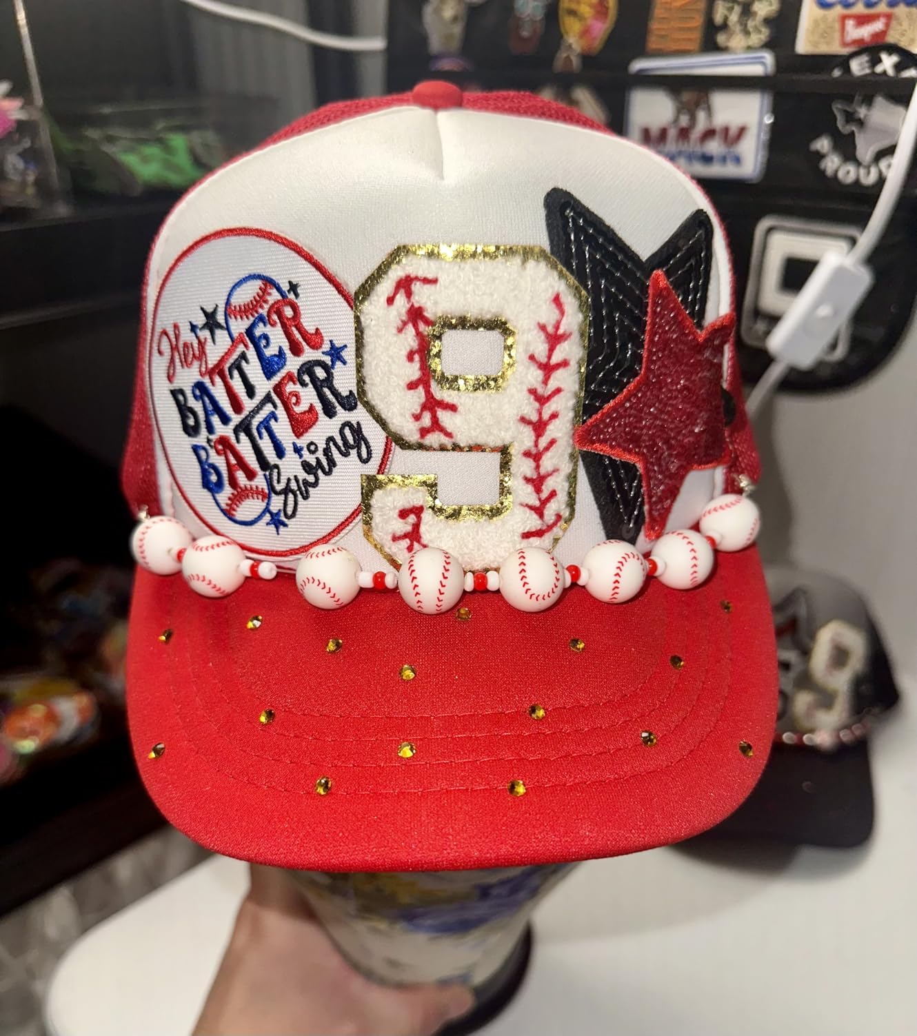 Worthofbest Hotfix Rhinestone Setter, Hot Fix Applicator Tool Bedazzler Kit with rhinestones, Kit, Hot Fixed Wand for Clothes Clothing Fabric Crafts, 5000 Pcs, AB Crystal, Clear, 3 Gems Sizes, Tips customer photo 2