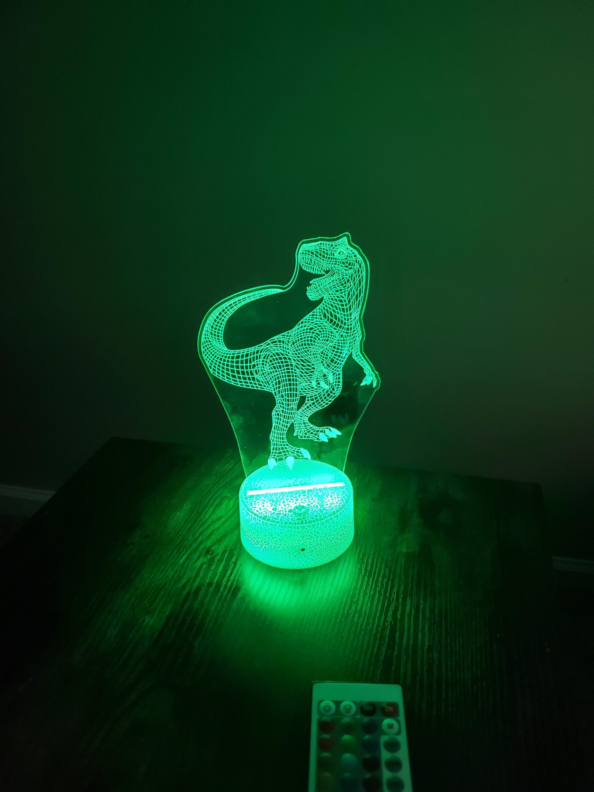 Ticent Hockey Night Light - 3D Player Lamp with 7 Color Changing LED for Kids' Rooms - Touch Control Desk Lamp for Hockey Fans customer photo 1