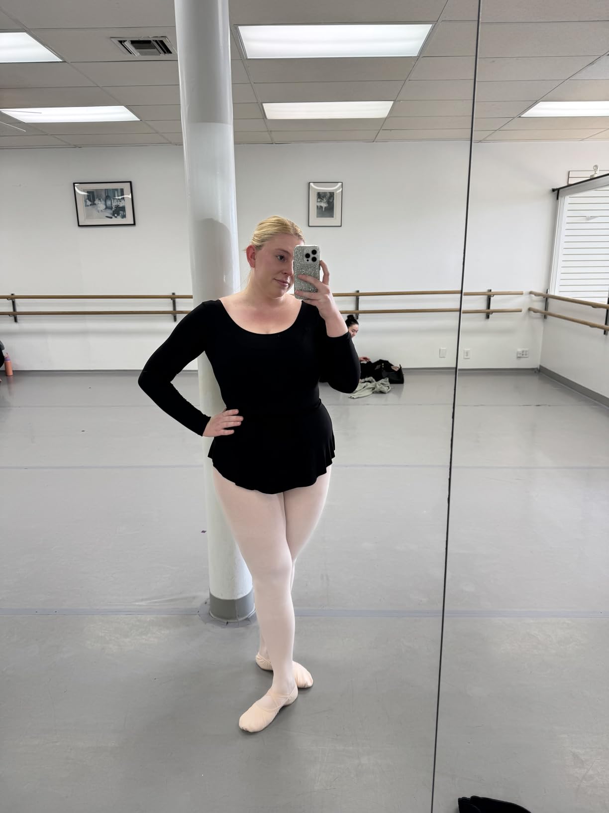 Capezio Womens Capezio Curved Pull-on Skirt customer photo 1