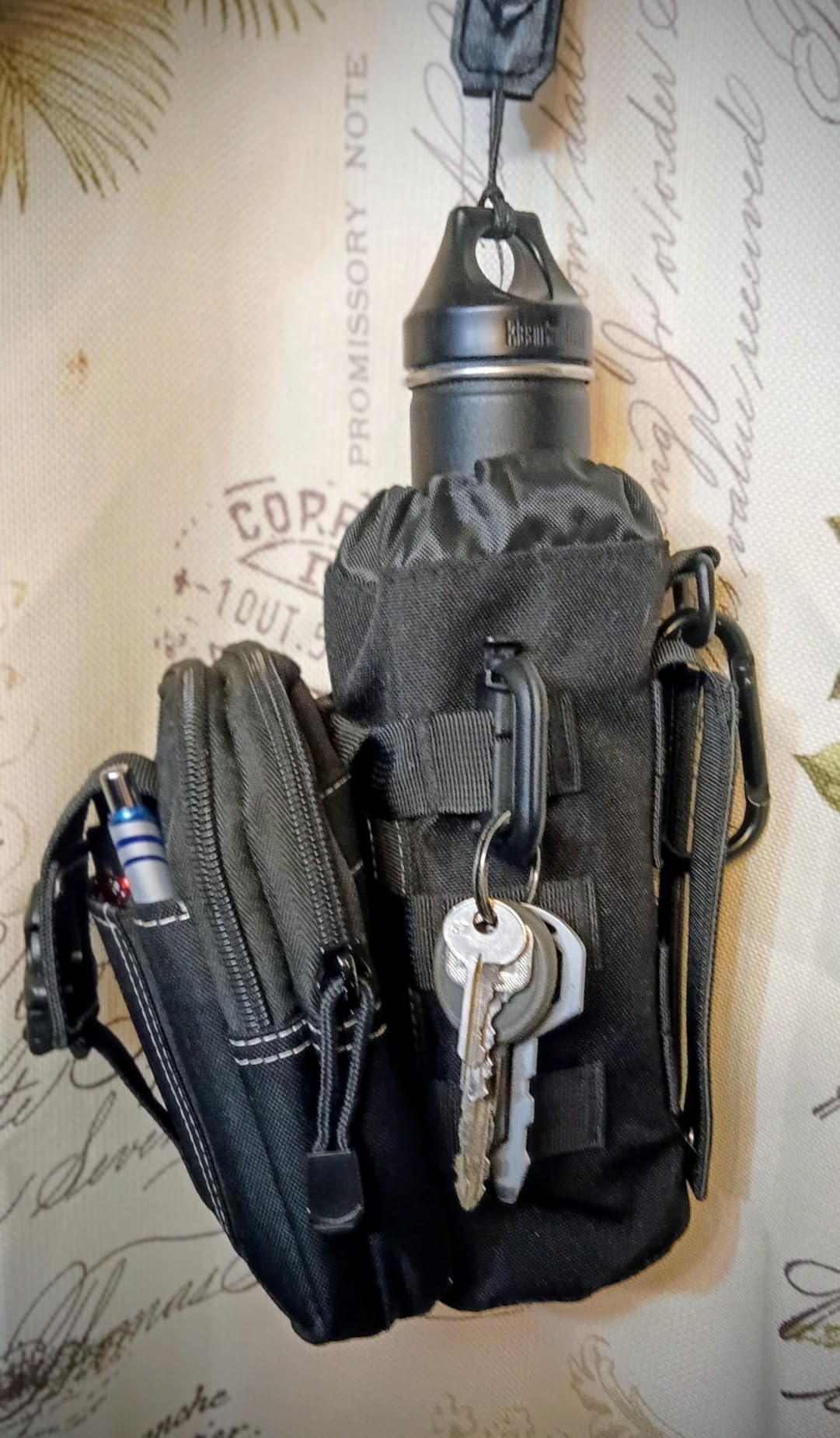 Upgraded Sports Water Bottles Pouch Bag, Tactical Drawstring Molle Water Bottle Holder Tactical Pouches customer photo 1