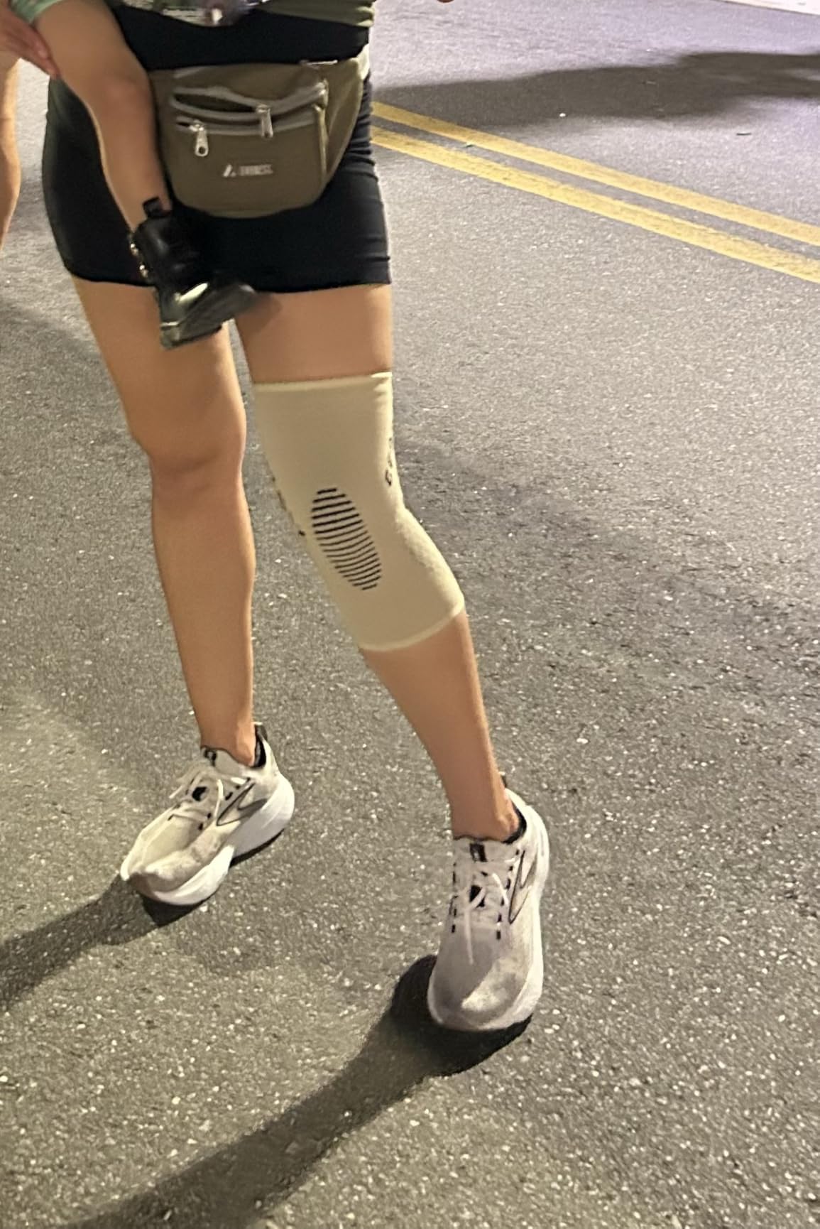 Physix Gear Knee Compression Sleeve for Men & Women - Best Compression Knee Brace for Walking, Running, Gym, Basketball, Weightlifting,Workout, Sports - Knee sleeves Support Compression & Stability customer photo 1