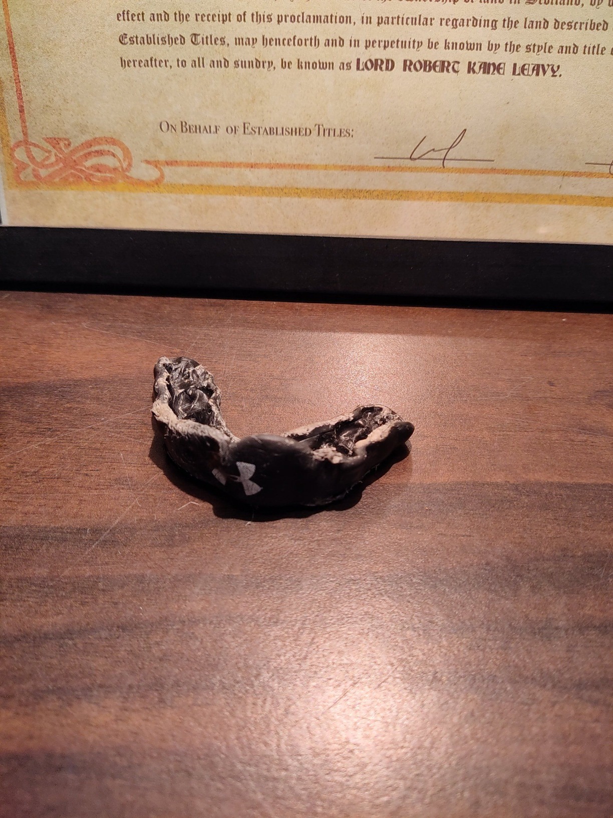 Under Armour Micro Slim Mouth Guard. Sports Mouthguard for Lacrosse, Basketball, Hockey and more. Adult and Youth Sizes. Black customer photo 1
