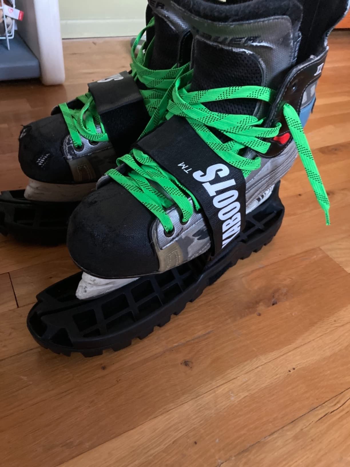 Skaboots Walkable Hockey Skate Guards customer photo 1