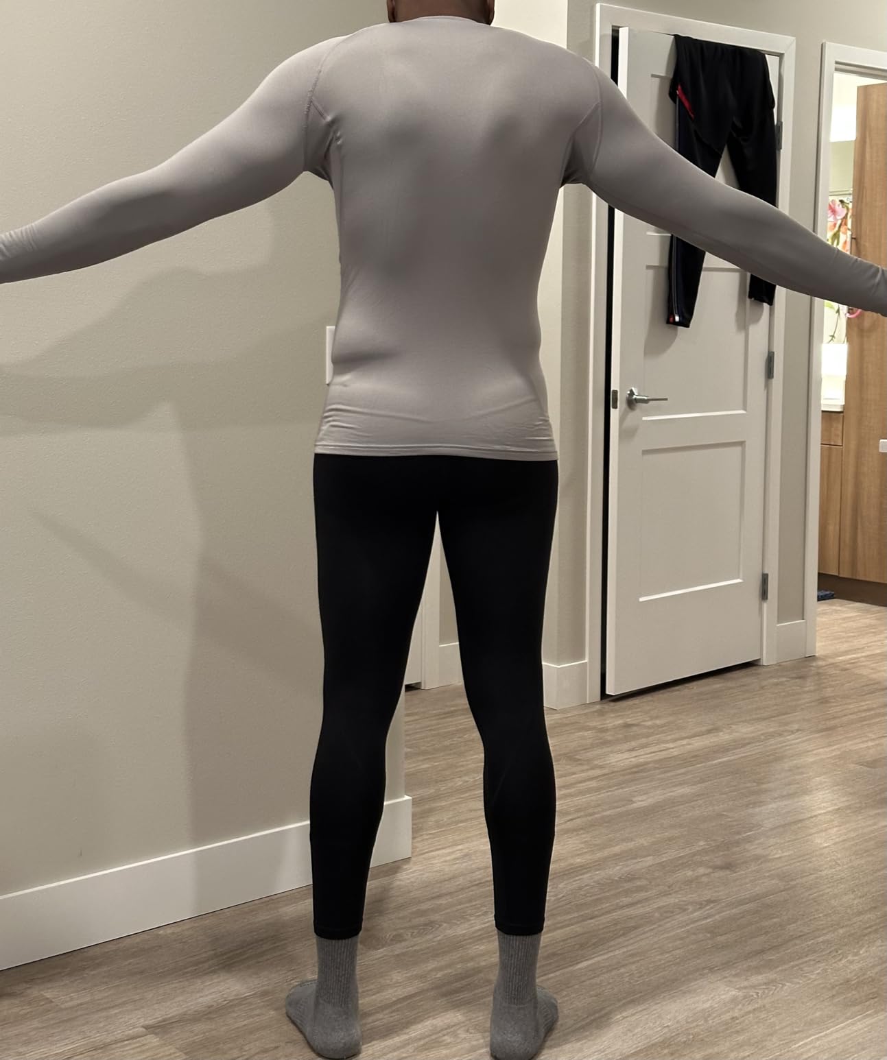 DEVOPS 2 Pack Men's Thermal Long Sleeve Compression Shirts customer photo 2