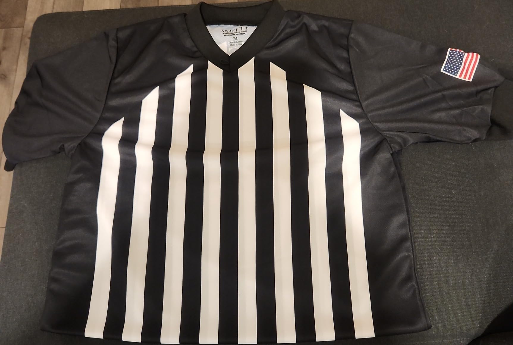 Smitty Men's NCAA Basketball Referee Shirt - Made in The USA customer photo 1