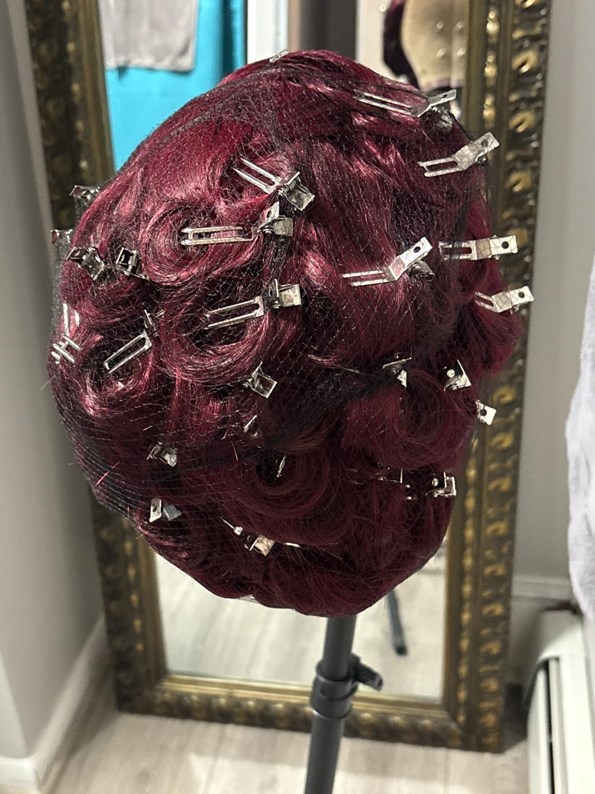 Hair Net 100 Pcs, Smilco 26 Inches Elasticity Invisible Elastic Mesh Wig Nets for Hair Bun Making Ballet Dancer Kitchen Food Service (Black) customer photo 2