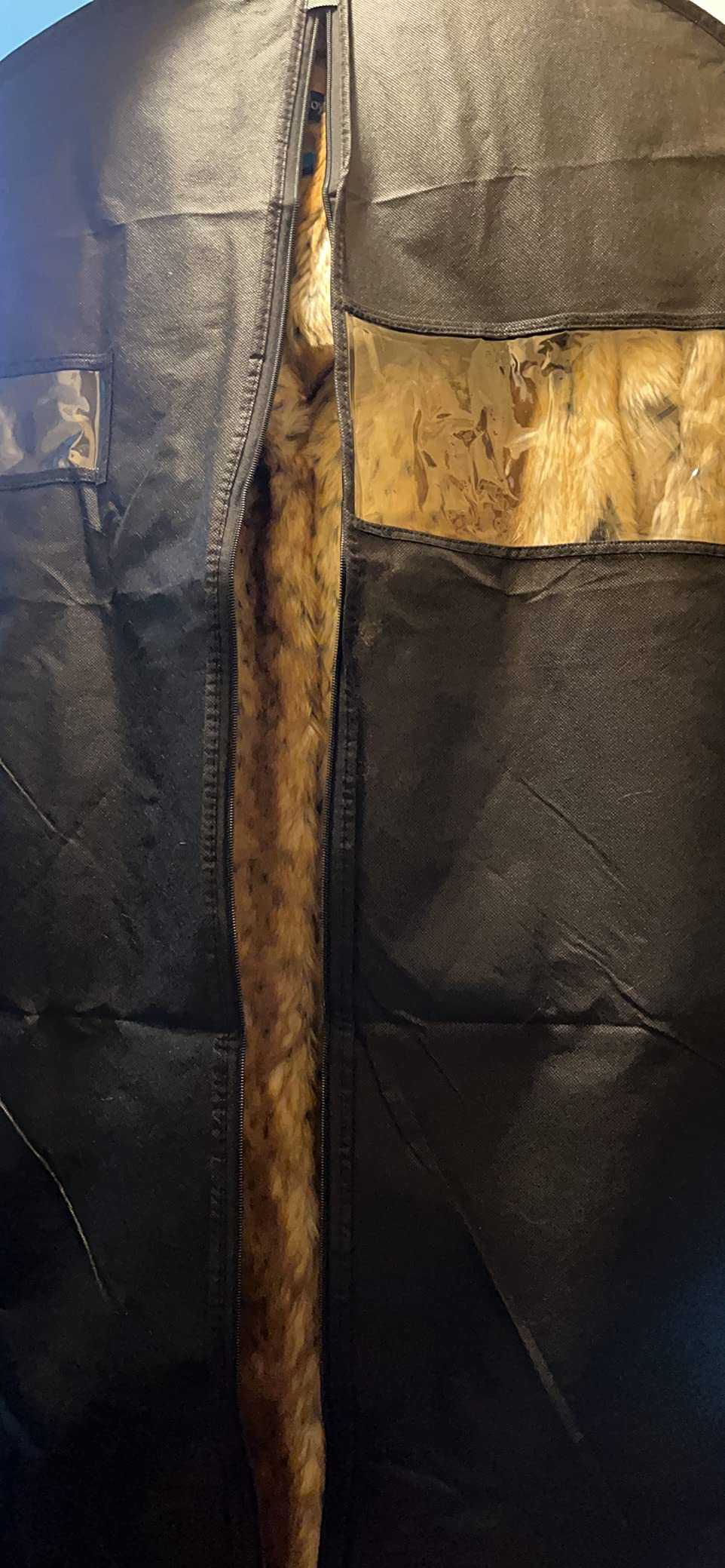 Simple Houseware 43'' Travel Garment Bag with Pockets for Suits, Dresses, Coats, Heavy Duty 300D Polyester customer photo 2