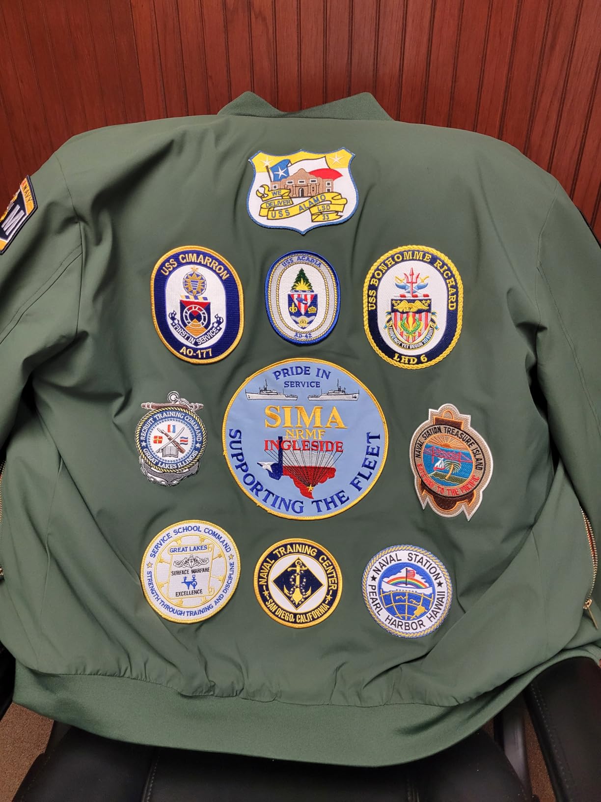 TACVASEN Men's Jackets-Bomber Jacket Fall Winter Warm Windbreaker Full Zip Casual Padded Coats customer photo 2