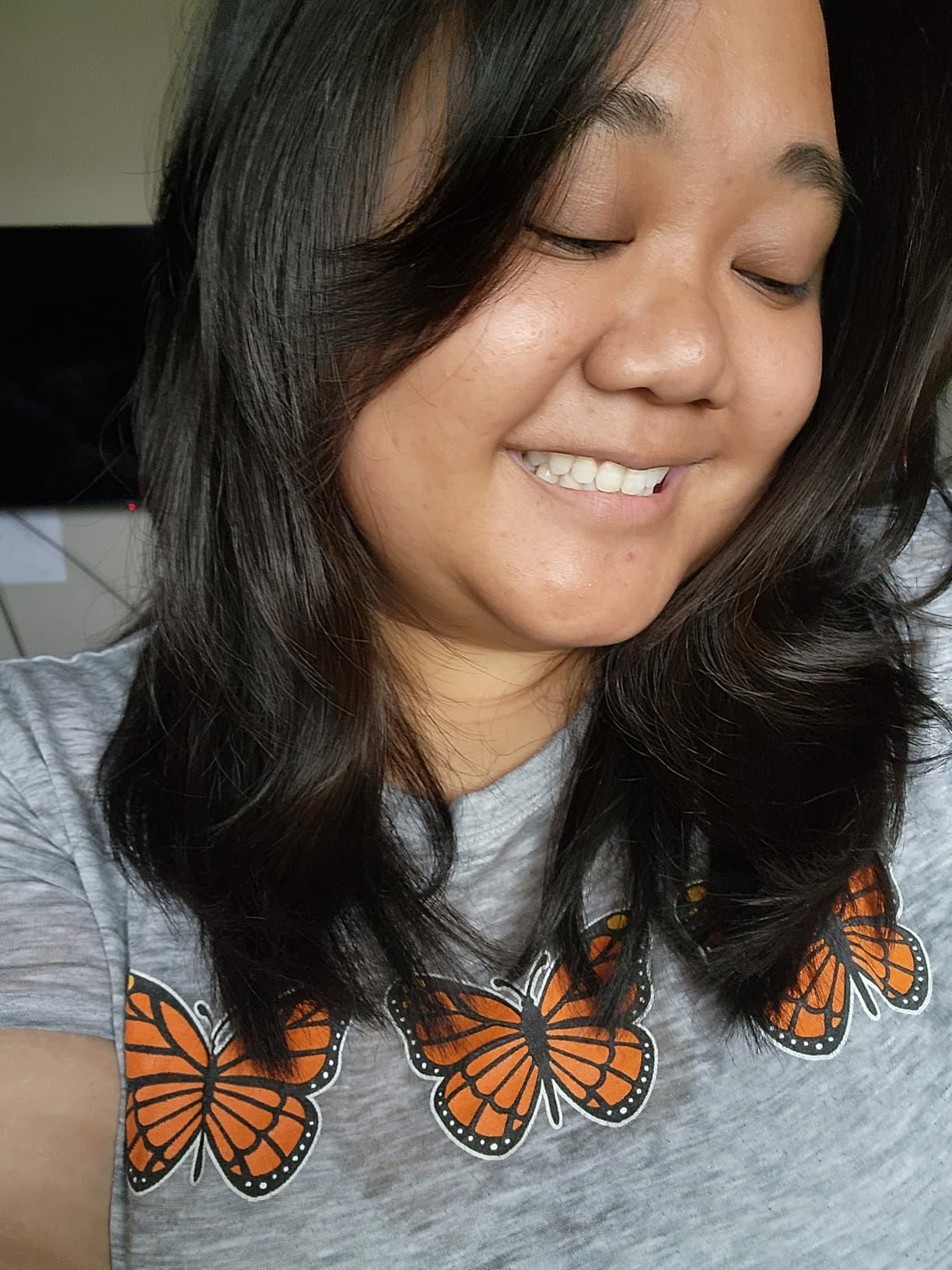 Kitsch Ceramic Thermal Hair Rollers for Women - Self Grip Hair Curlers for Heatless Curls Overnight, Long Lasting Frizz-Free Curls Volumizing Large Rollers for All Hair Types - Black, 8 pcs customer photo 1