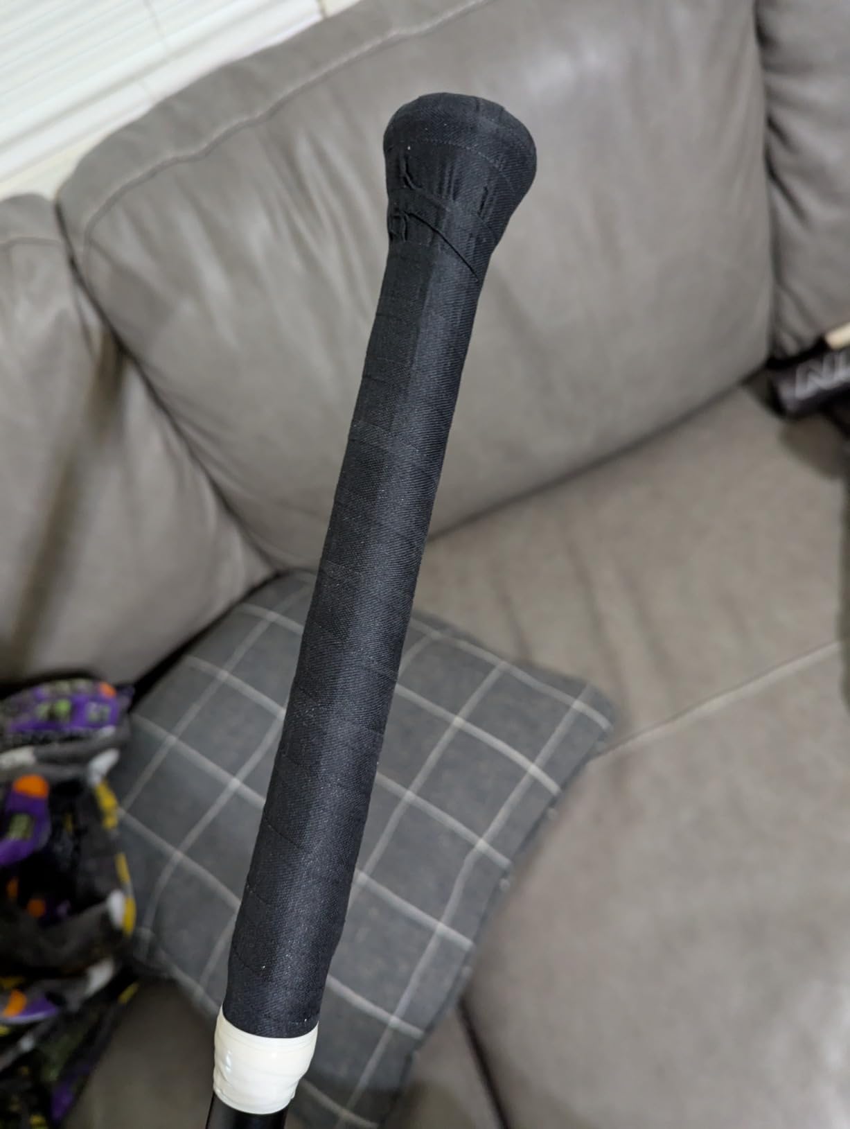 Howies Hockey - 5 Pack White or Black Cloth Stick Tape or Clear Shin Pad Tape - Strong Grip, Long-Lasting Adhesive Stick Tape for Hockey, Lacrosse, Baseball customer photo 1