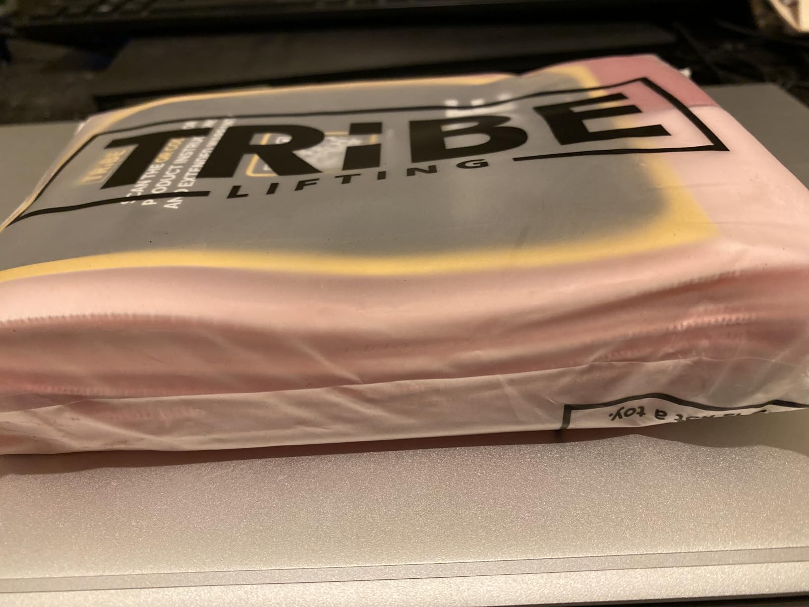 Tribe Lifting Fabric Resistance Bands for Working Out - 5 Exercise Bands Set for Legs and Glutes - Booty Bands for Women and Men - Thick Cloth Workout Bands for Physical Therapy, Hip Training customer photo 1