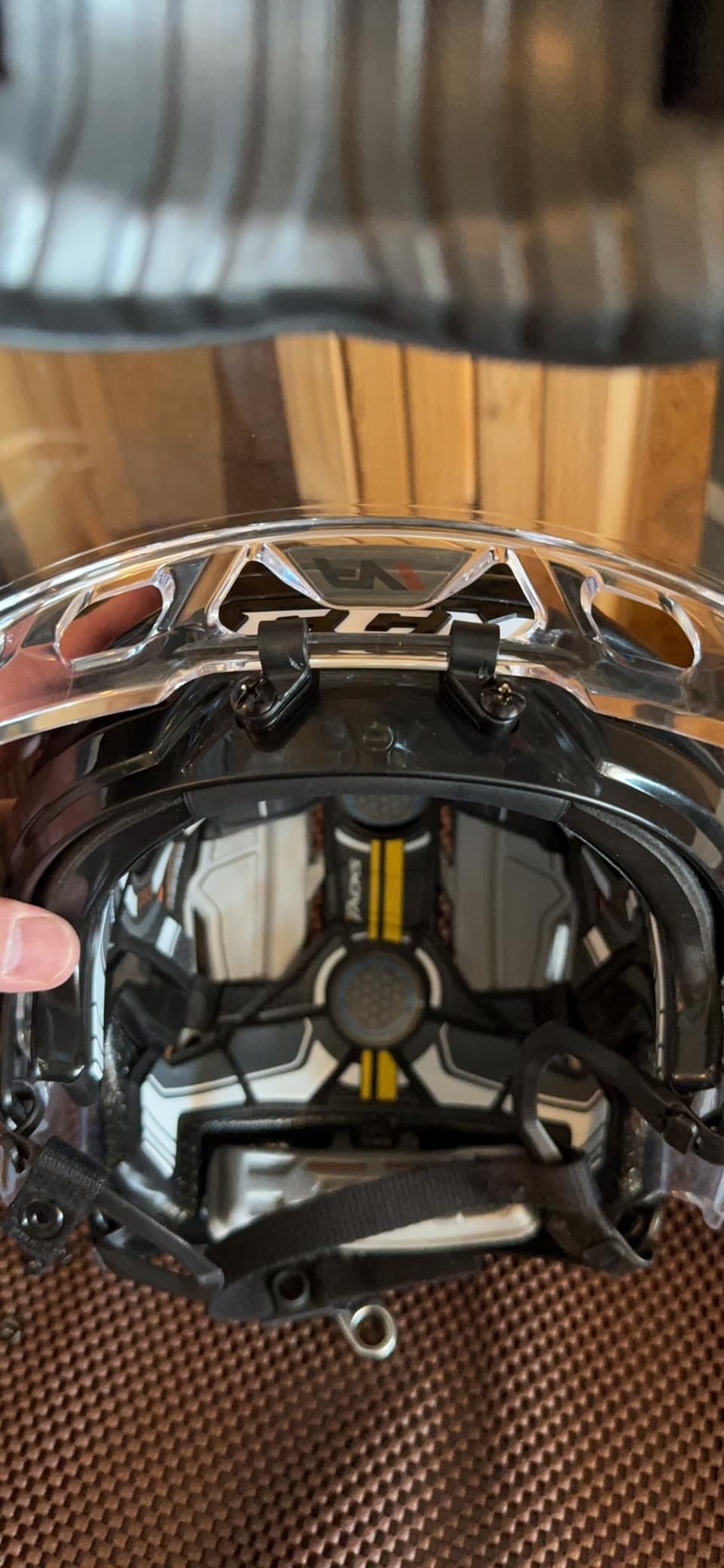 CCM Hockey Full Shield Visor FV1 (Senior) customer photo 1