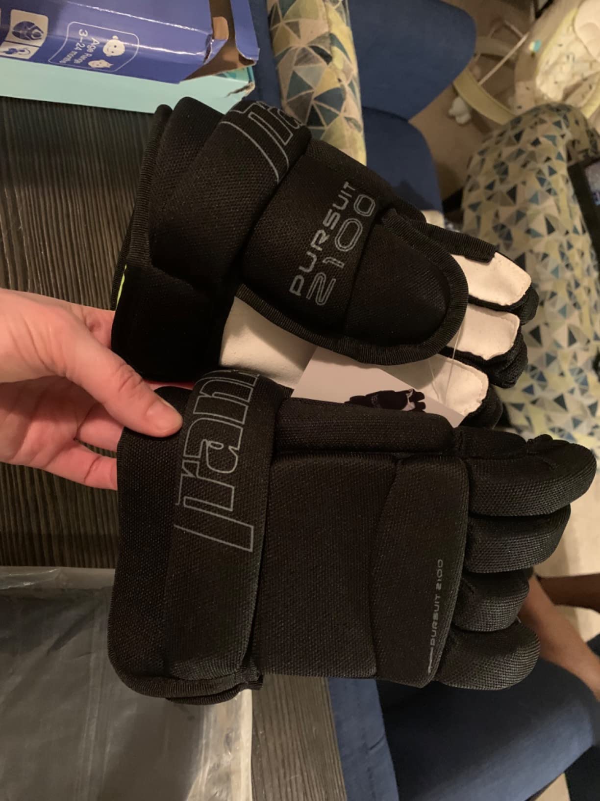 Franklin Sports Ice Hockey Gloves - 10