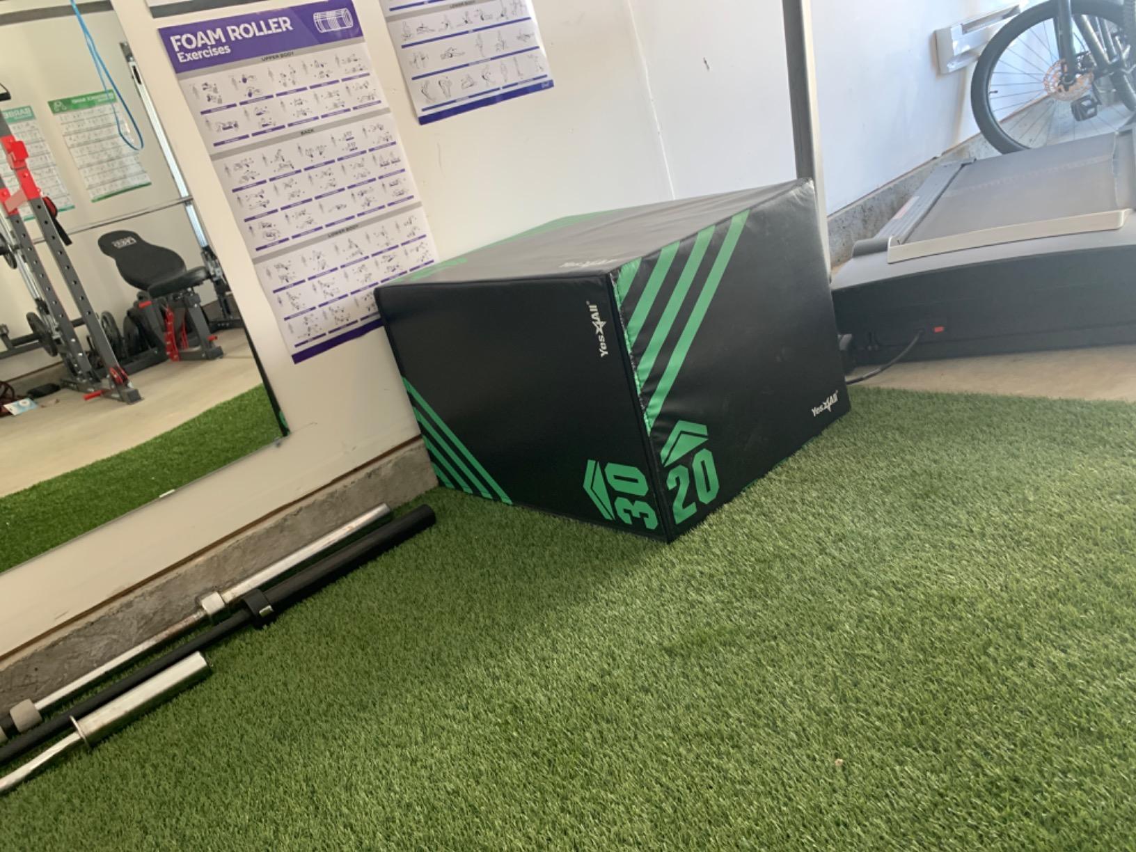 Yes4All 3 in 1 Foam Plyometric Jump Box for Training & Conditioning - Plyo Jump Box for Fitness Workout Exercise customer photo 2