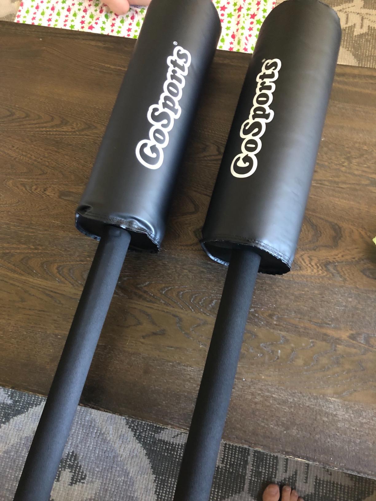GoSports Padded Blocking Guards - 2 Pack, Great Defender Simulation for Martial Arts & Sports Training (Basketball, Football, Lacrosse, MMA and More) customer photo 2