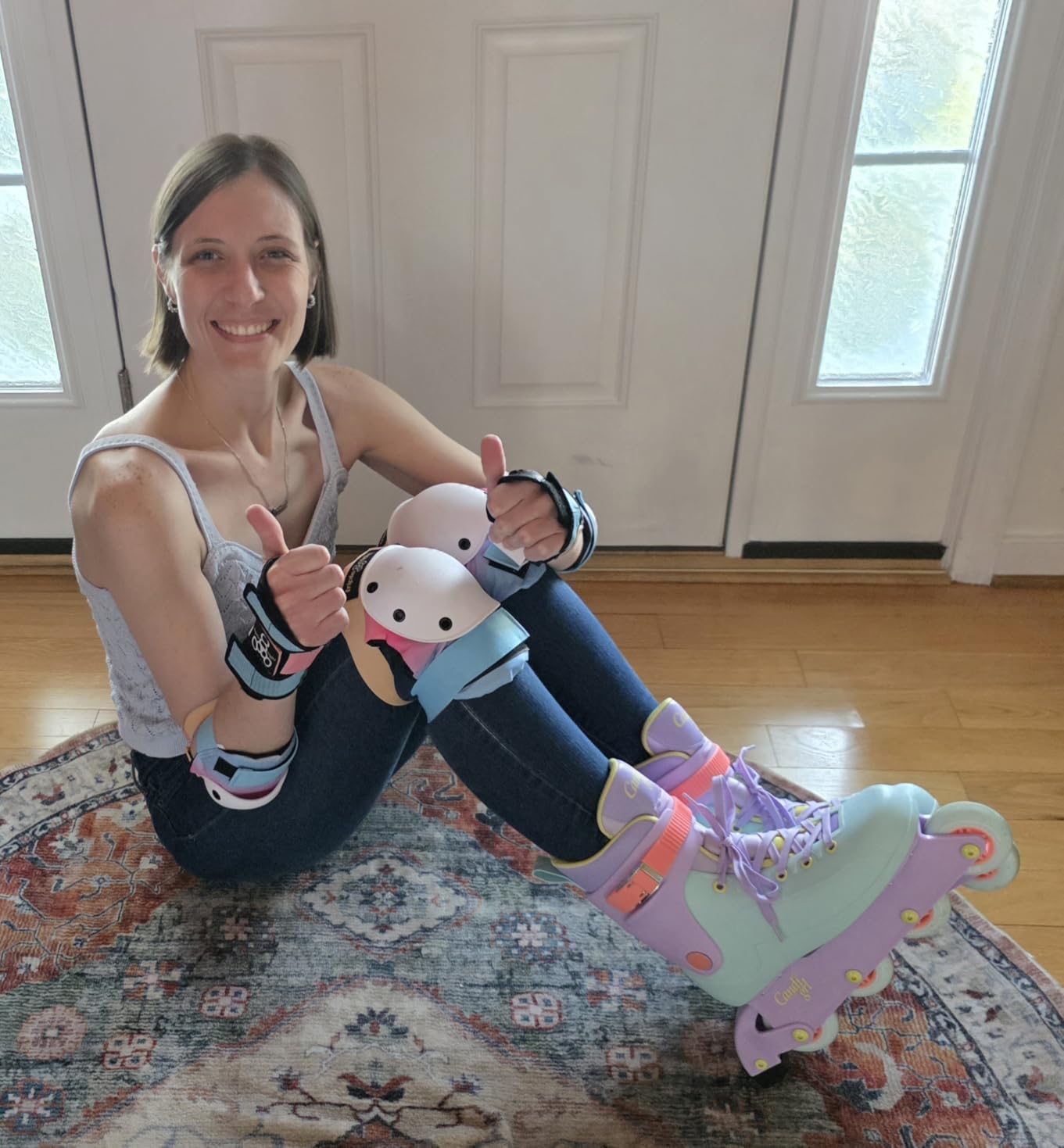 Triple Eight Saver Series 3-Pack Pad Set- Ideal for Skateboarding, In-line Skating, Roller Skating, and Biking customer photo 1