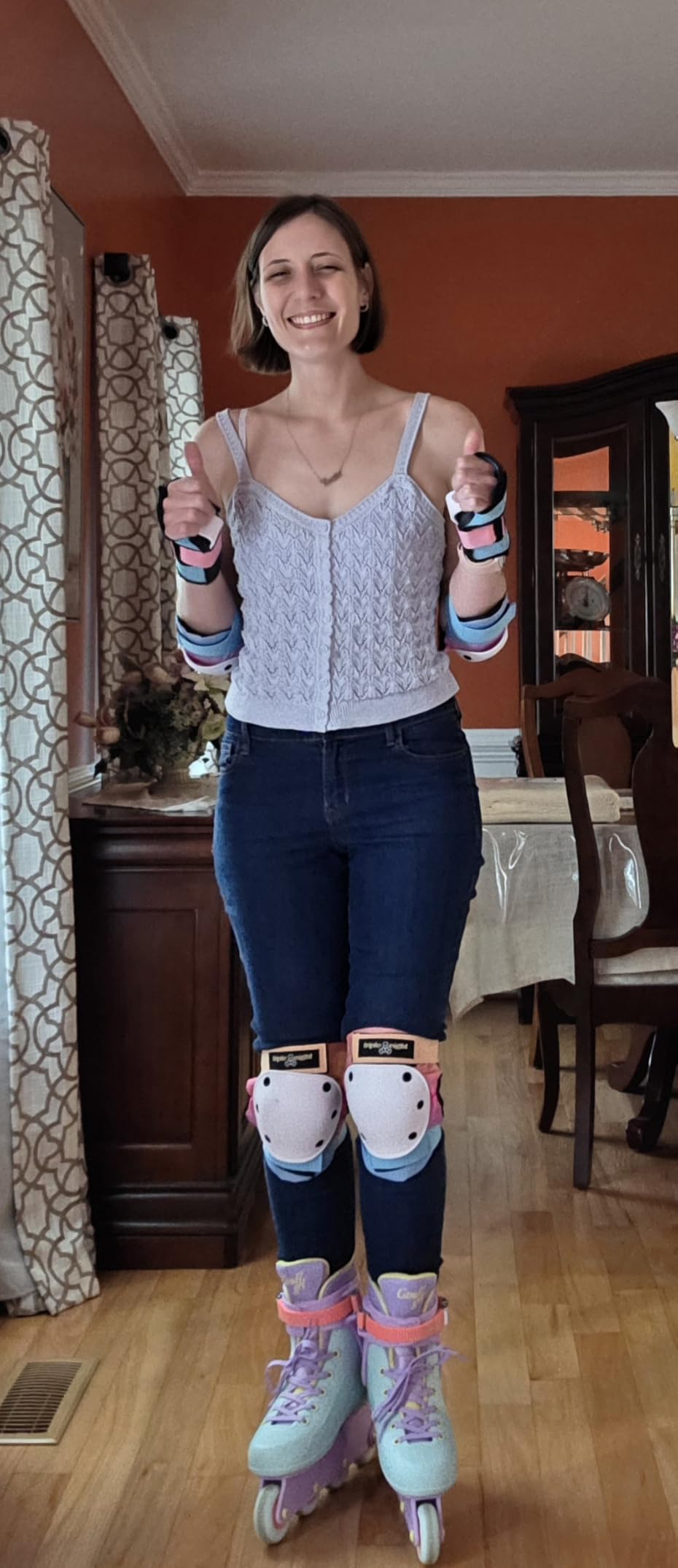 Triple Eight Saver Series 3-Pack Pad Set- Ideal for Skateboarding, In-line Skating, Roller Skating, and Biking customer photo 2