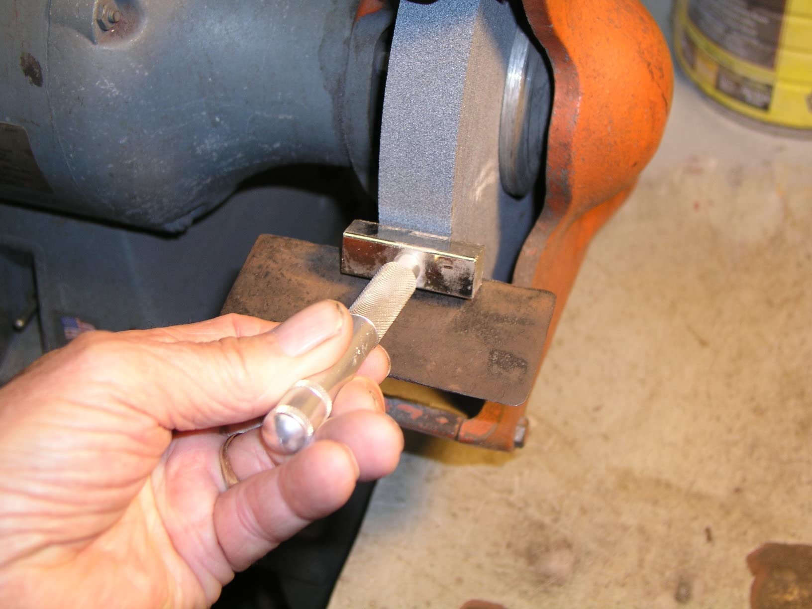 ATLIN Grinding Wheel Dressing Tool - 36 Grit & 120 Grit Diamond Dresser - True Up and Restore Grinding Wheels customer photo 1