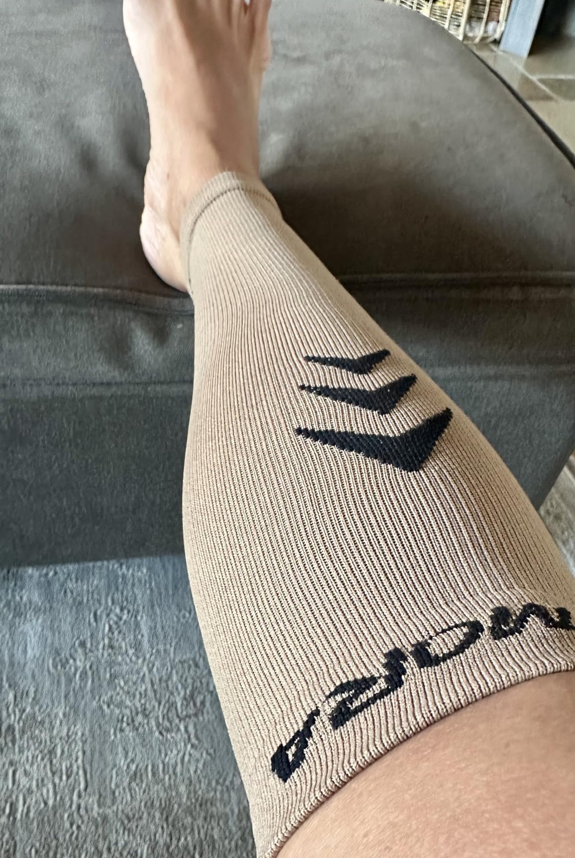 Rymora Calf Compression Sleeves Men Women - Leg Compression Sleeve Footless Socks - Shin Splint Relief Fitness Running customer photo 1