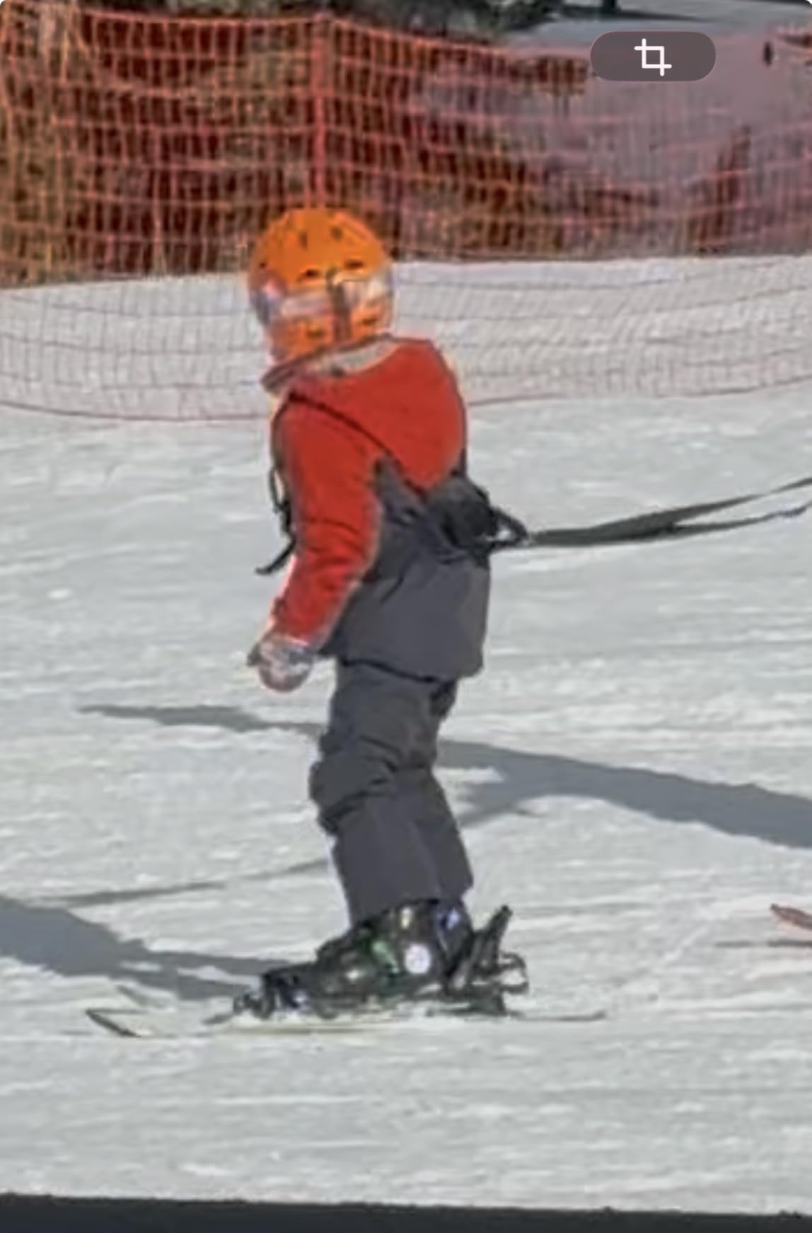 Odoland Kids Ski Snowboard Training Harness Toddler Skiing Harness with Removable Leash Speed Control Teaching for Beginners customer photo 1