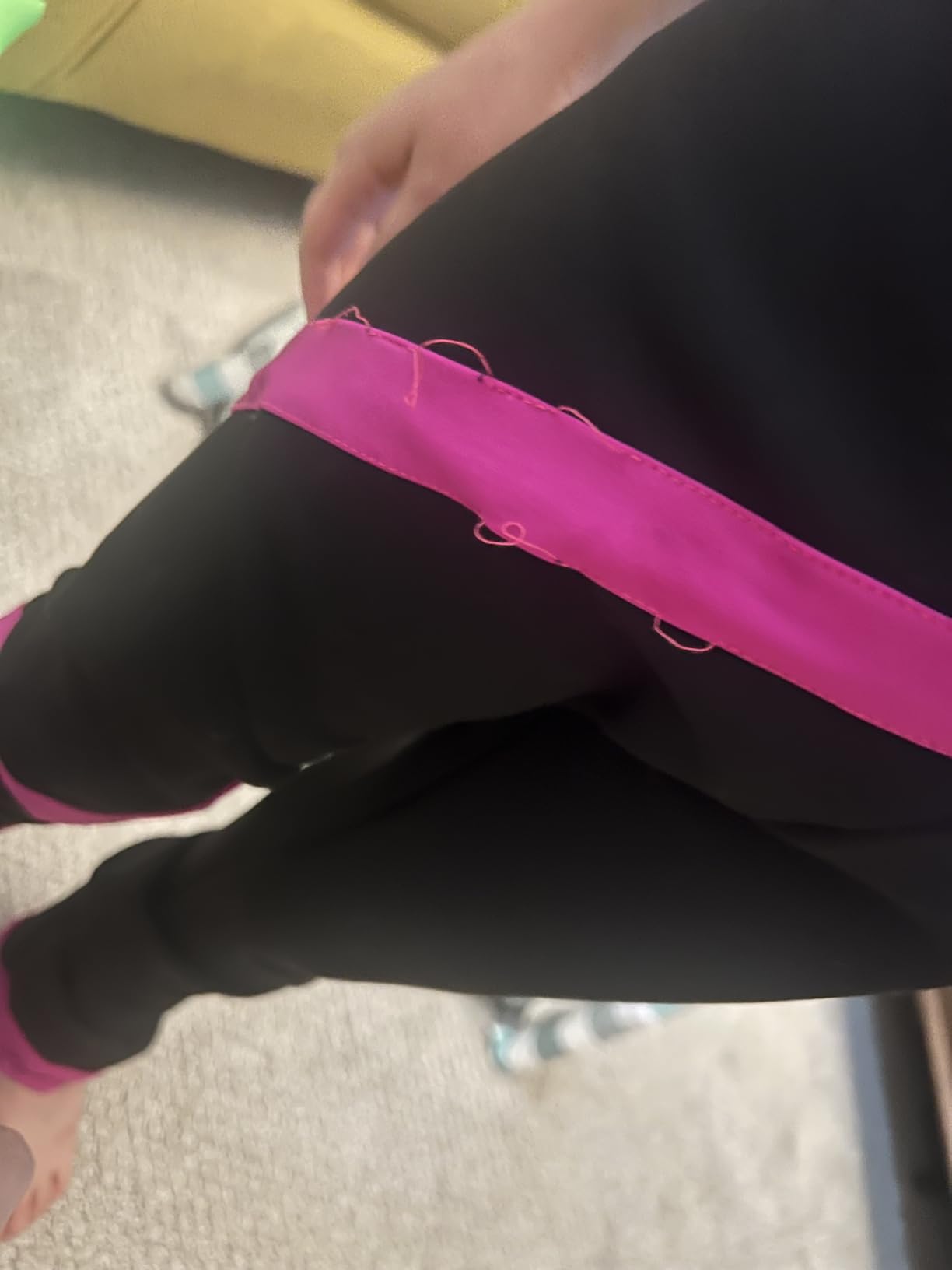 Ladies Figure Skating Training Suits Plus Velvet Pants customer photo 1