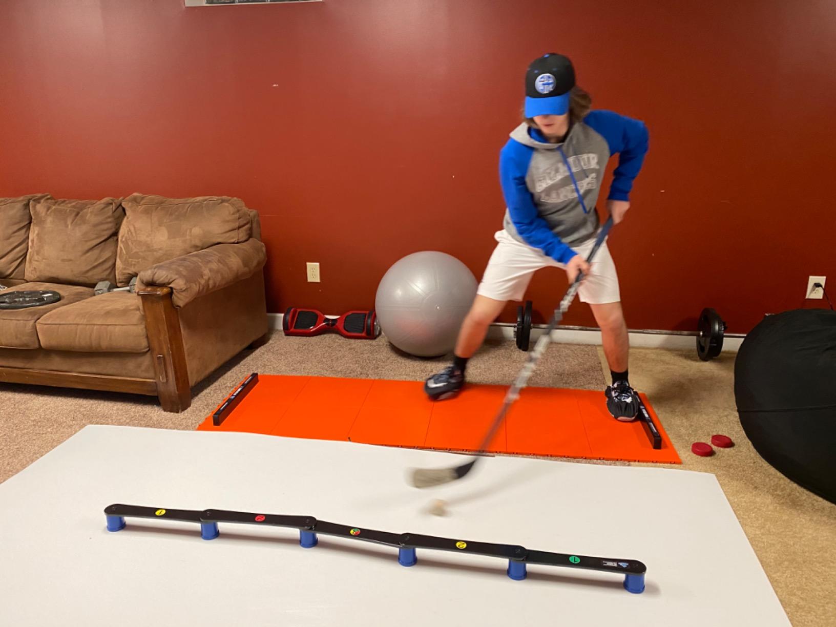 Slide Board for Cardio, Core & Leg Training - Indoor & Outdoor Sliding Exercise Board - Includes Booties - Home Gym Workout Equipment customer photo 1