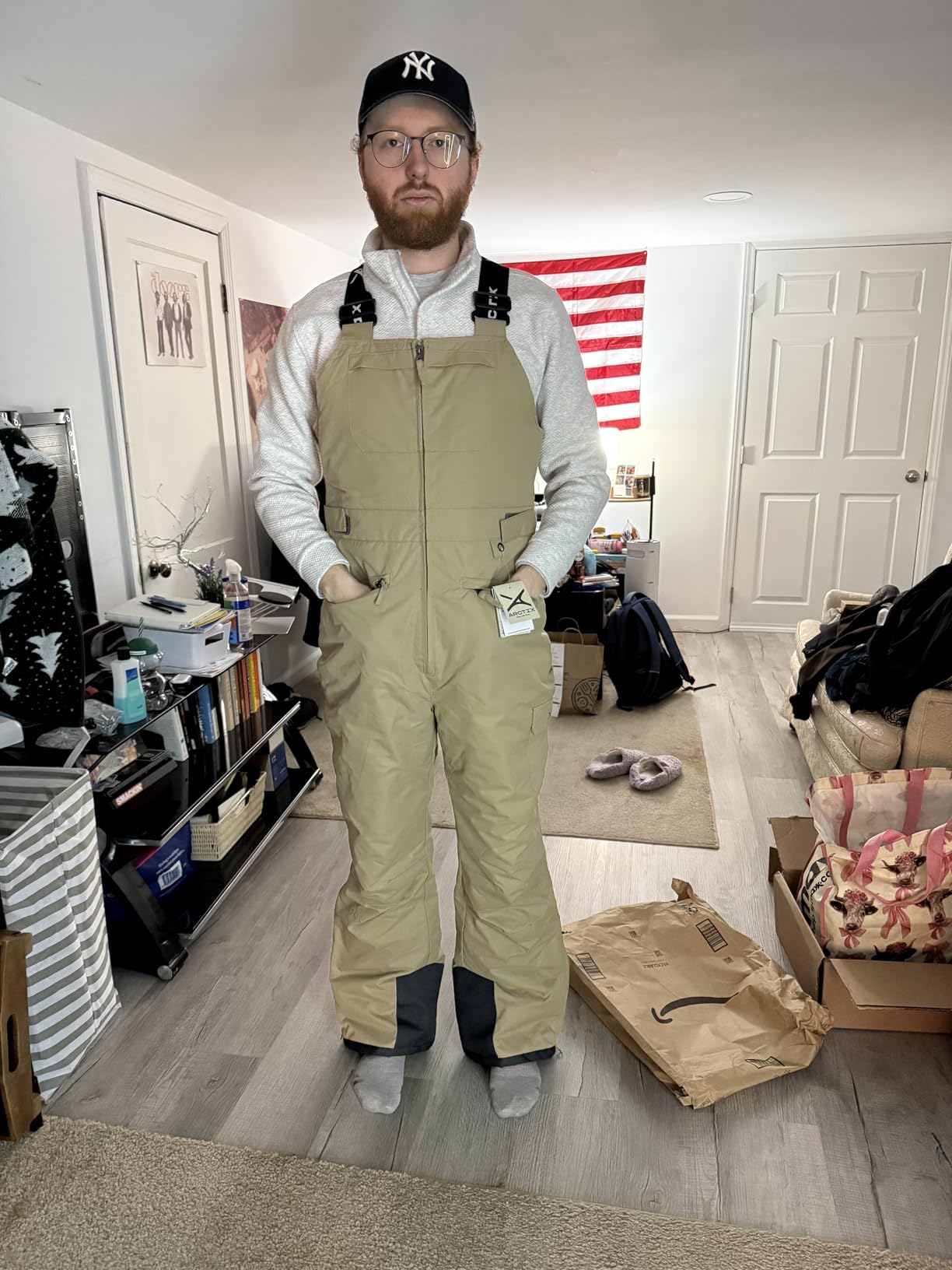 Arctix Men's Avalanche Athletic Fit Insulated Bib Overalls customer photo 2