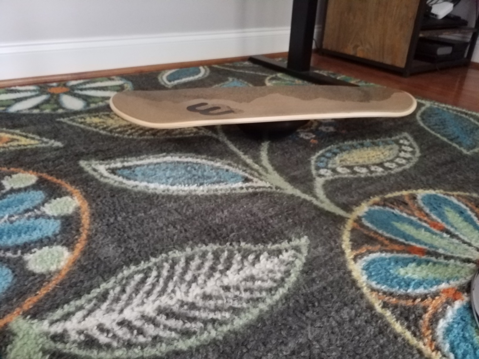 Whirly Board Wide 360° | Standing Desk Balance Board | Wobble Board Portable Home Gym | Snowboard Training | Surf trainer customer photo 1