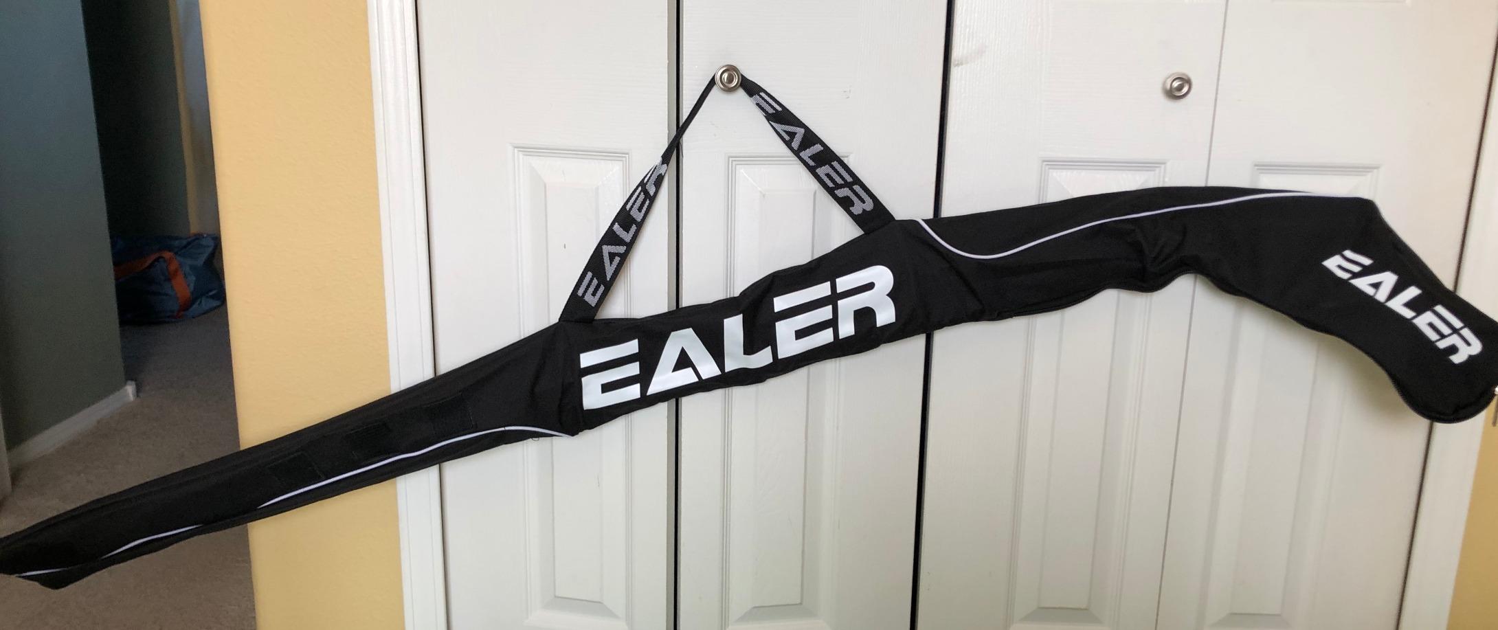 EALER Adult One Shoulder Hockey Stick Bag, Black, Lightweight, Waterproof, Adjustable Buckle Strap, Padded Shoulder Strap, Fits up to 3 Senior Sticks customer photo 1