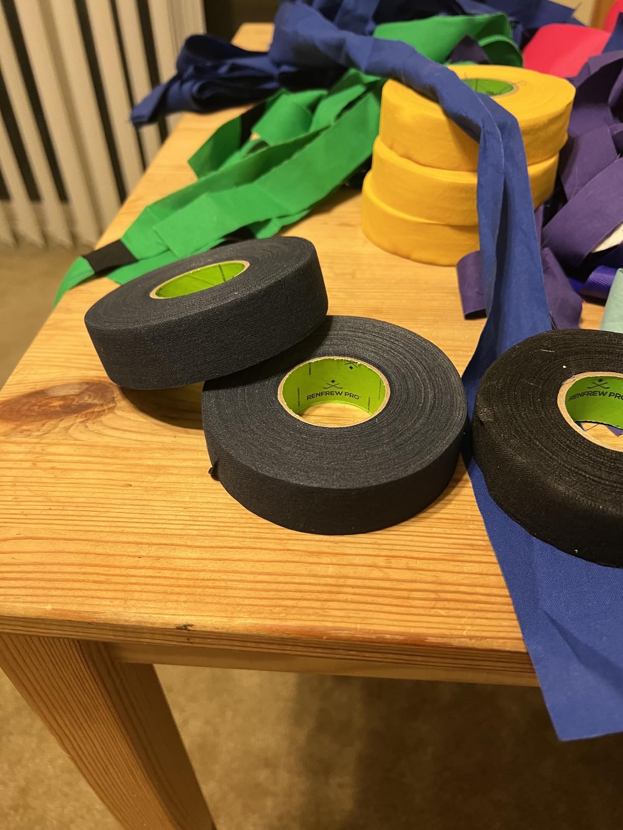 Renfrew Scapa Cloth Hockey Tape 2-Pack, 24mm x 25m customer photo 2