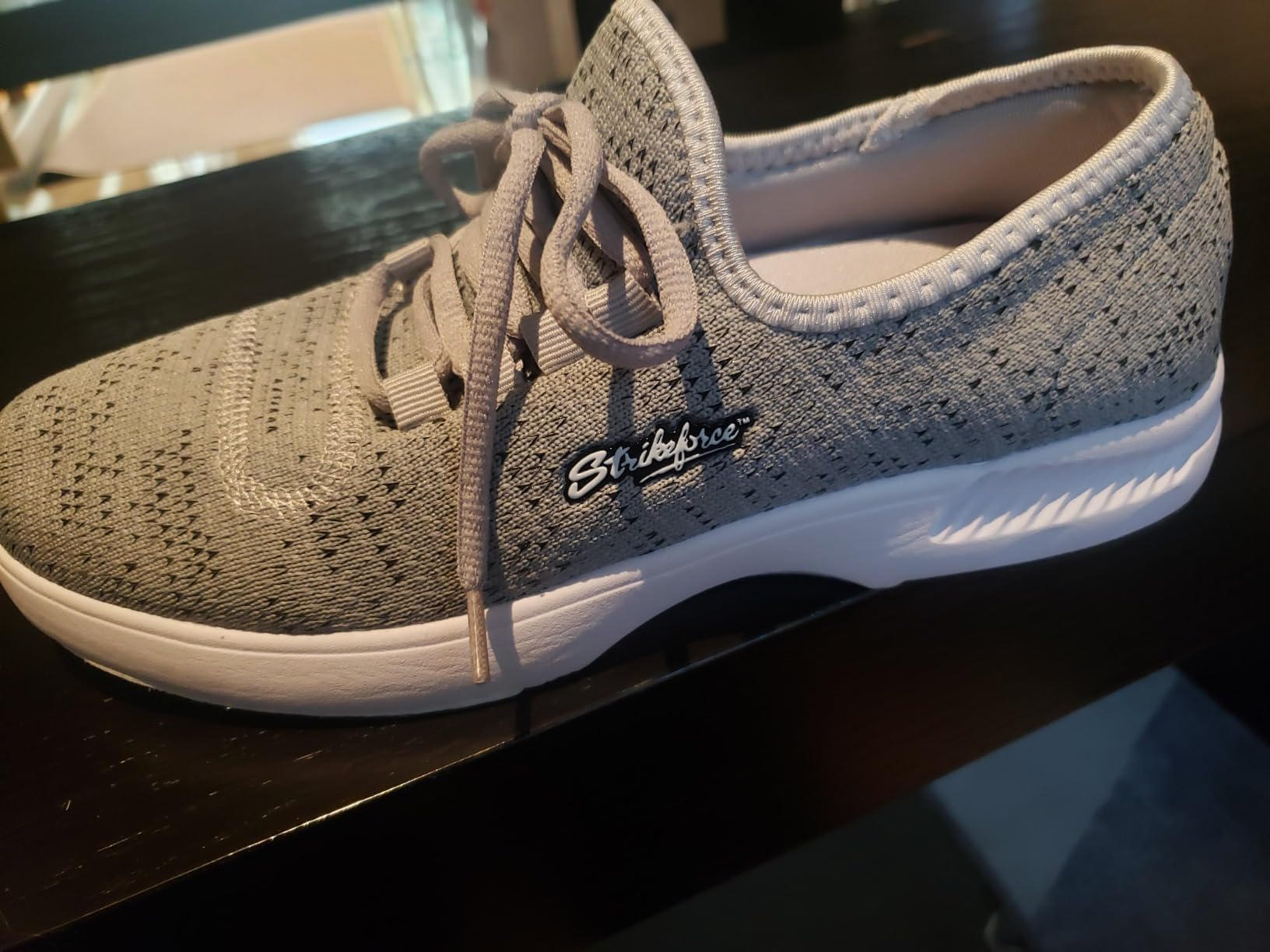 KR Strikeforce The Maui Womens Athletic Style Bowling Shoe with a #8 Slide Pad on Both Shoes for Right or Left Handed Bowlers customer photo 1