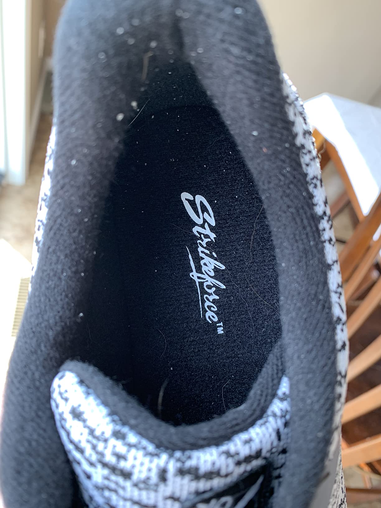 KR Strikeforce Lux Womens Athletic Bowling Shoes with a #8 Slide Pad on Both Shoes for Right or Left Handed Bowlers customer photo 2