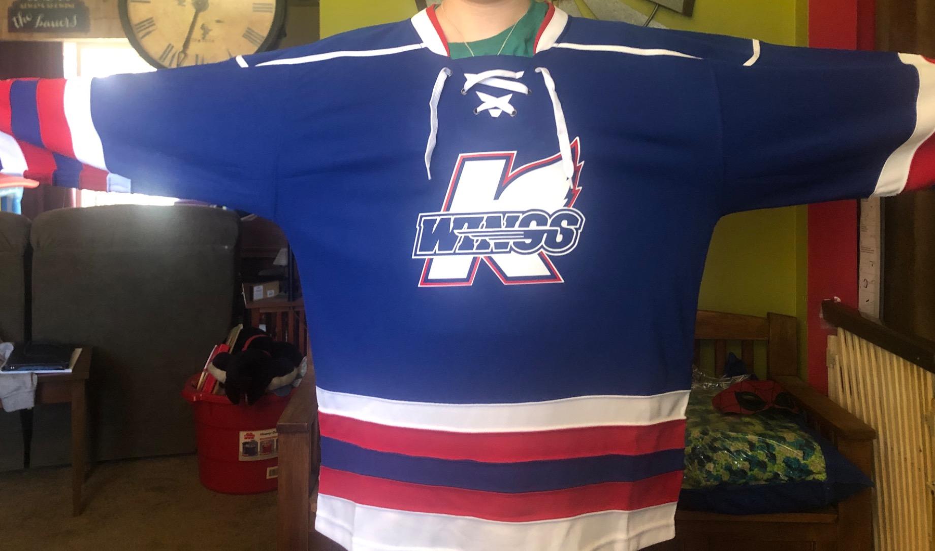 EALER H900 Series Ice Hockey League Team Color Blank Practice Jersey customer photo 2
