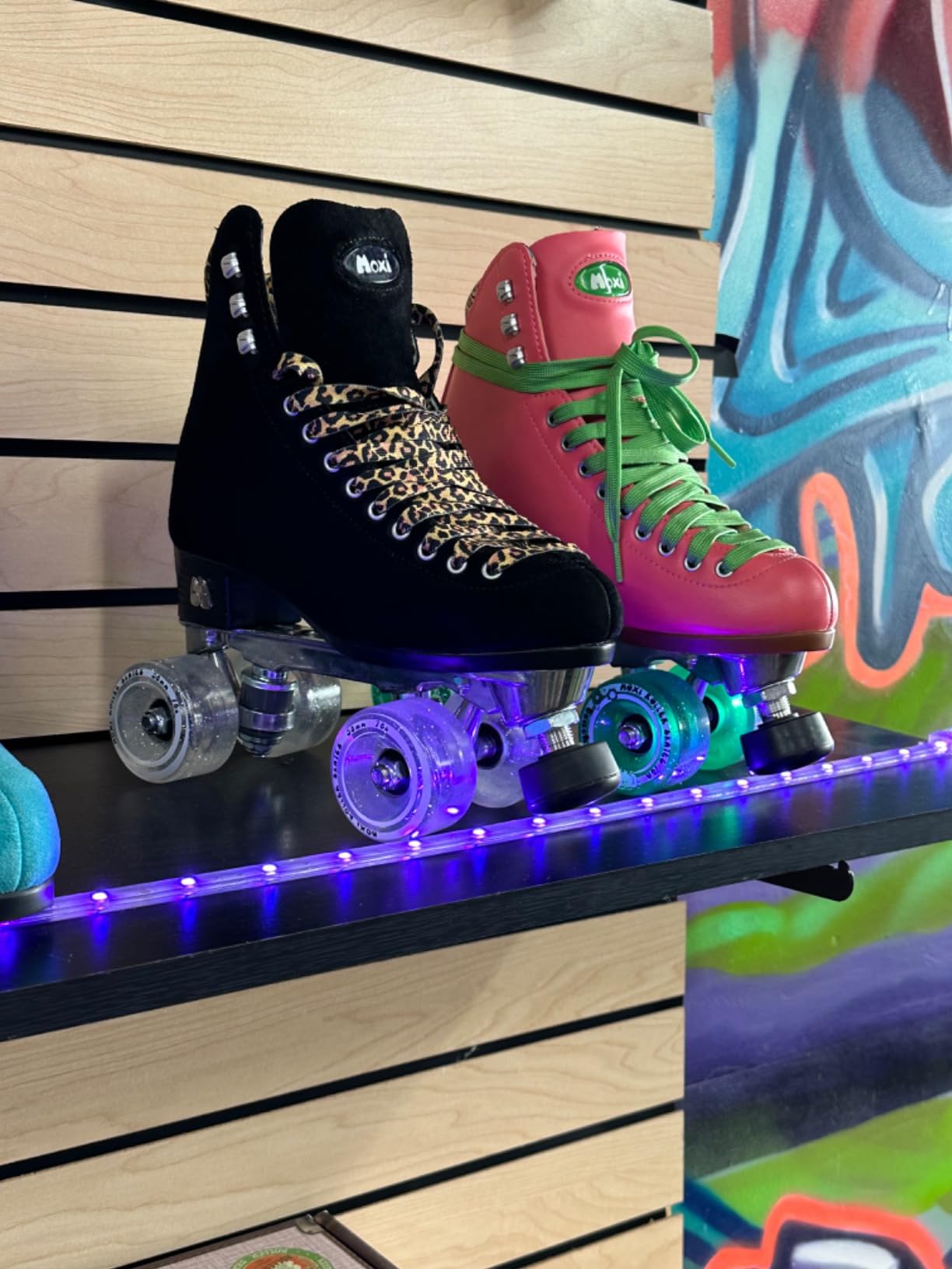 Panther Roller Skates for Women - Durable High-Top Design with Suede Skate Boots, Dri-Lex Lining, and Versatile, Smooth Cushioning Wheels customer photo 2