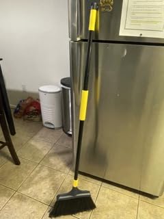 Yocada Heavy-Duty Broom Outdoor Commercial for Courtyard Garage Lobby Mall Market Floor Home Kitchen Room Office Pet Hair Rubbish 54Inch customer photo 1