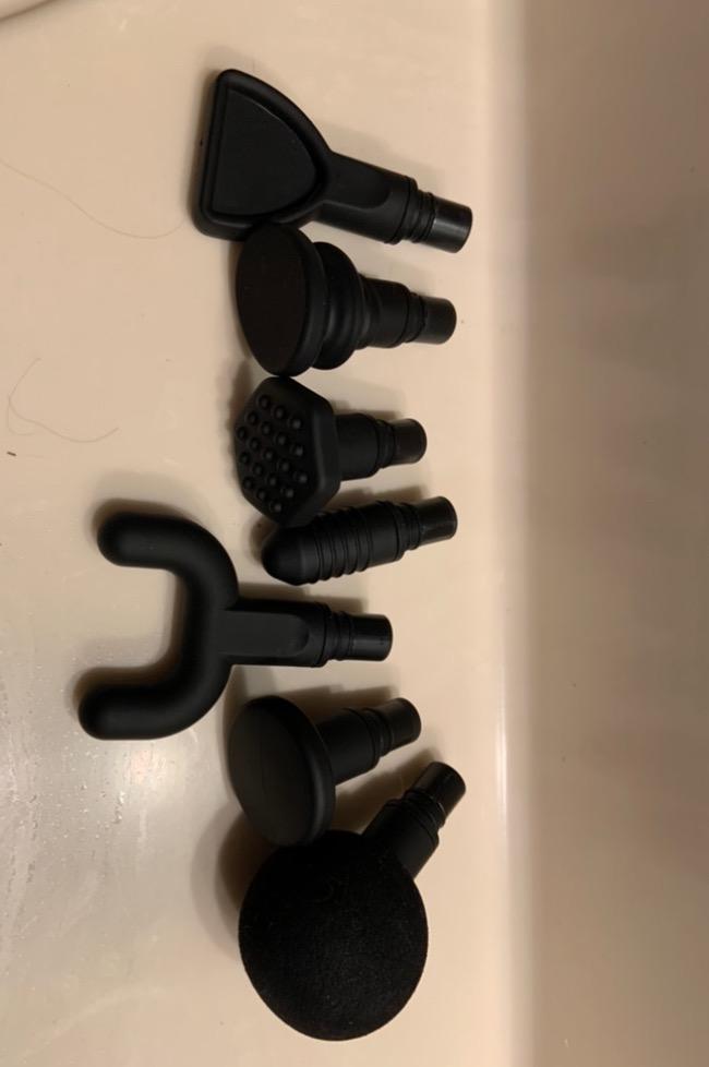 Mebak 3 Massage Gun, Massage Gun Deep Tissue for Athletes, Professional Muscle Percussion Massager, Massager for Shoulder Leg Back Body Pain Relief customer photo 2