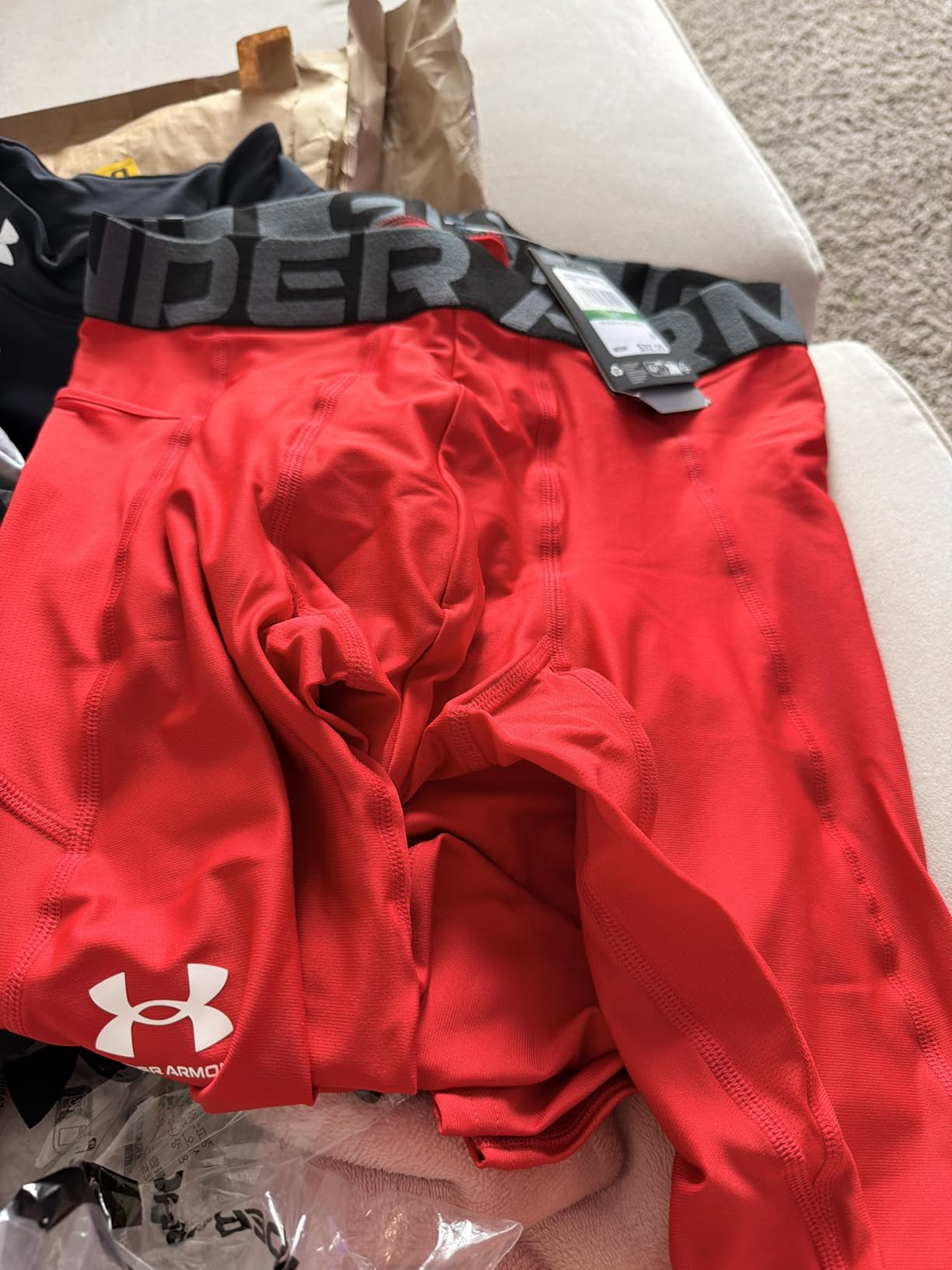 Under Armour Men's HeatGear Armour 3/4 Leggings customer photo 1