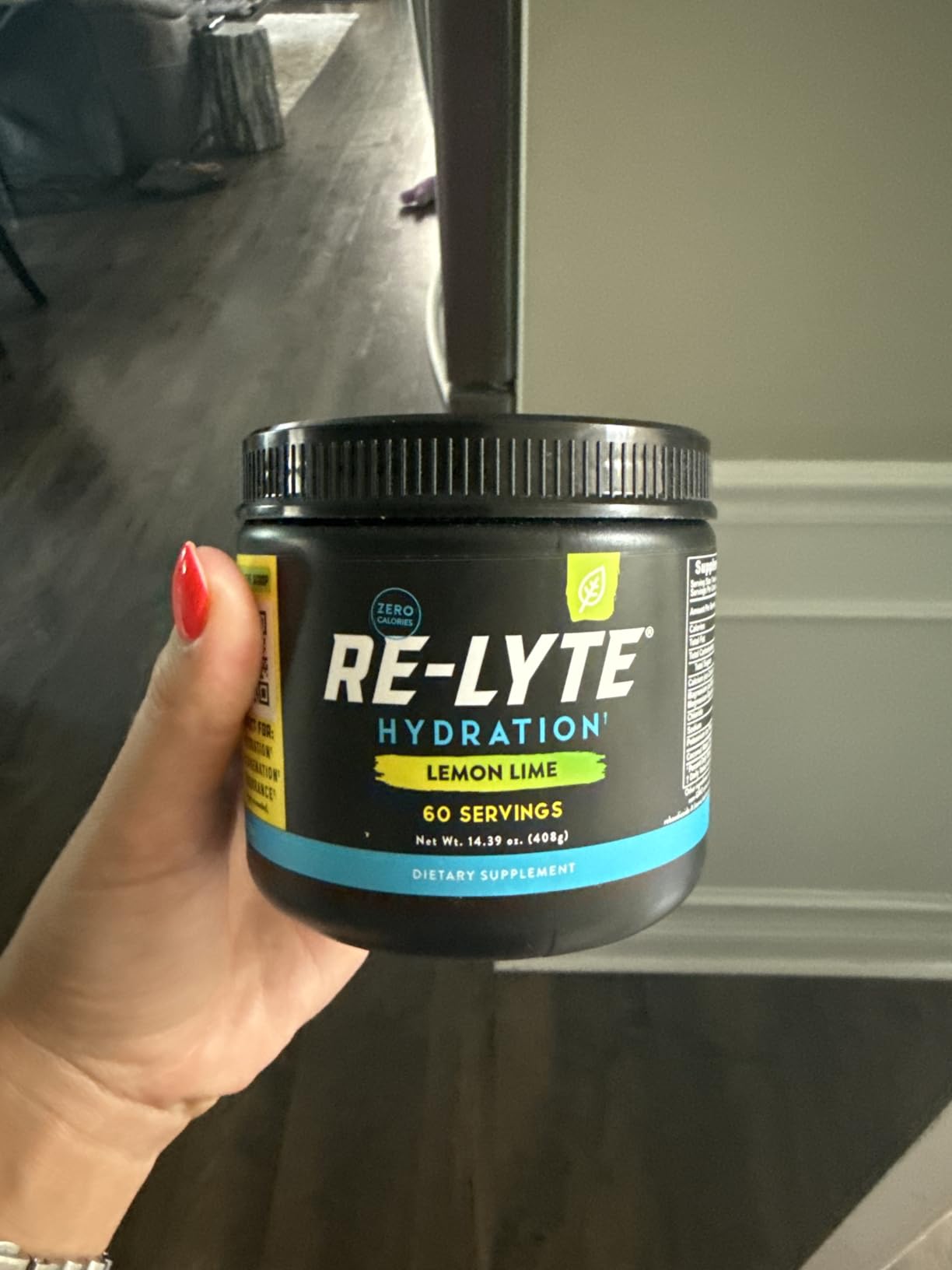 REDMOND Re-Lyte Electrolyte Powder Drink Mix (Lemon Lime) customer photo 2