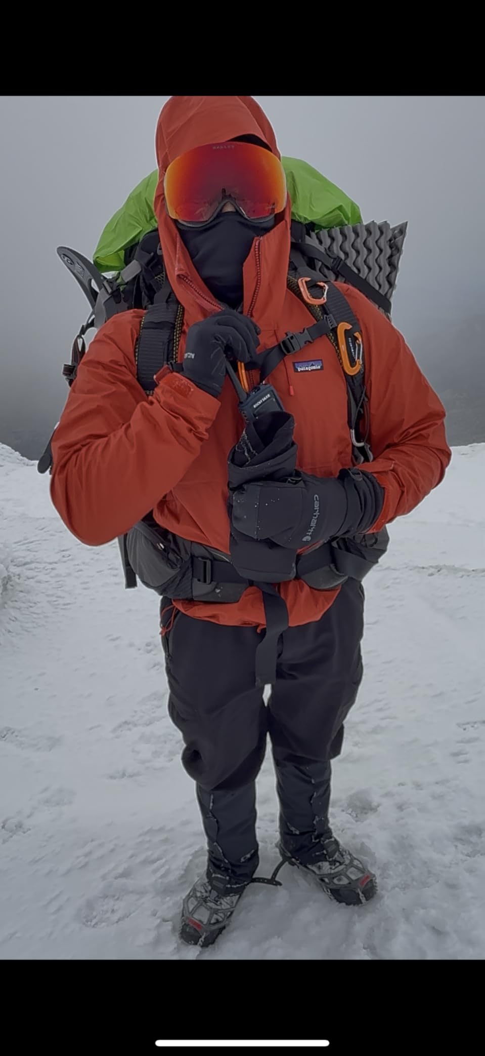 FREE SOLDIER Men's Outdoor Softshell Fleece Lined Cargo Pants Snow Ski Hiking Pants with Belt customer photo 1