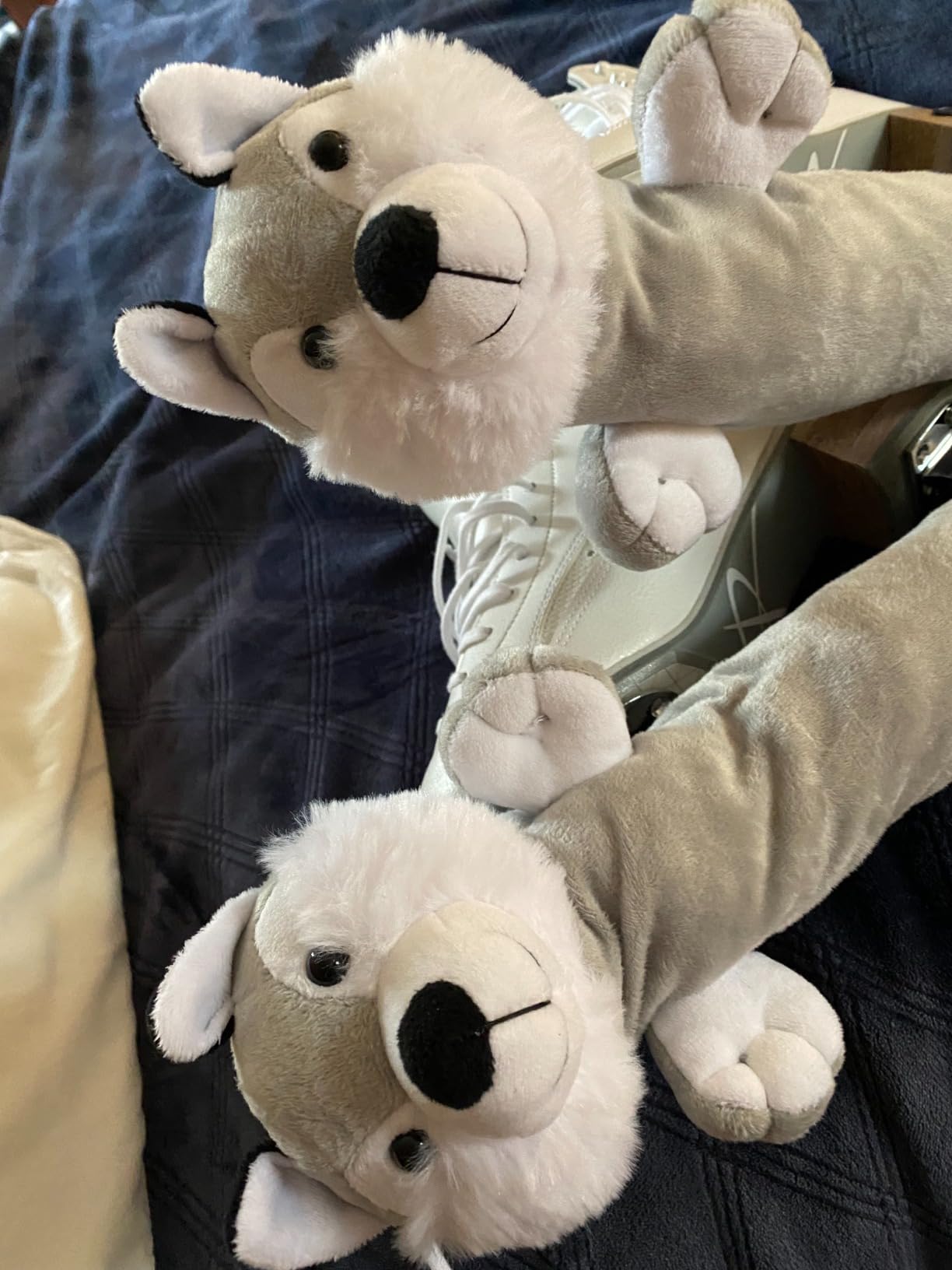 LIUHUO Ice Skate Blade Covers Animal Blade Buddies Guards for Hockey Skates, Figure Skates, and Ice Skates customer photo 1