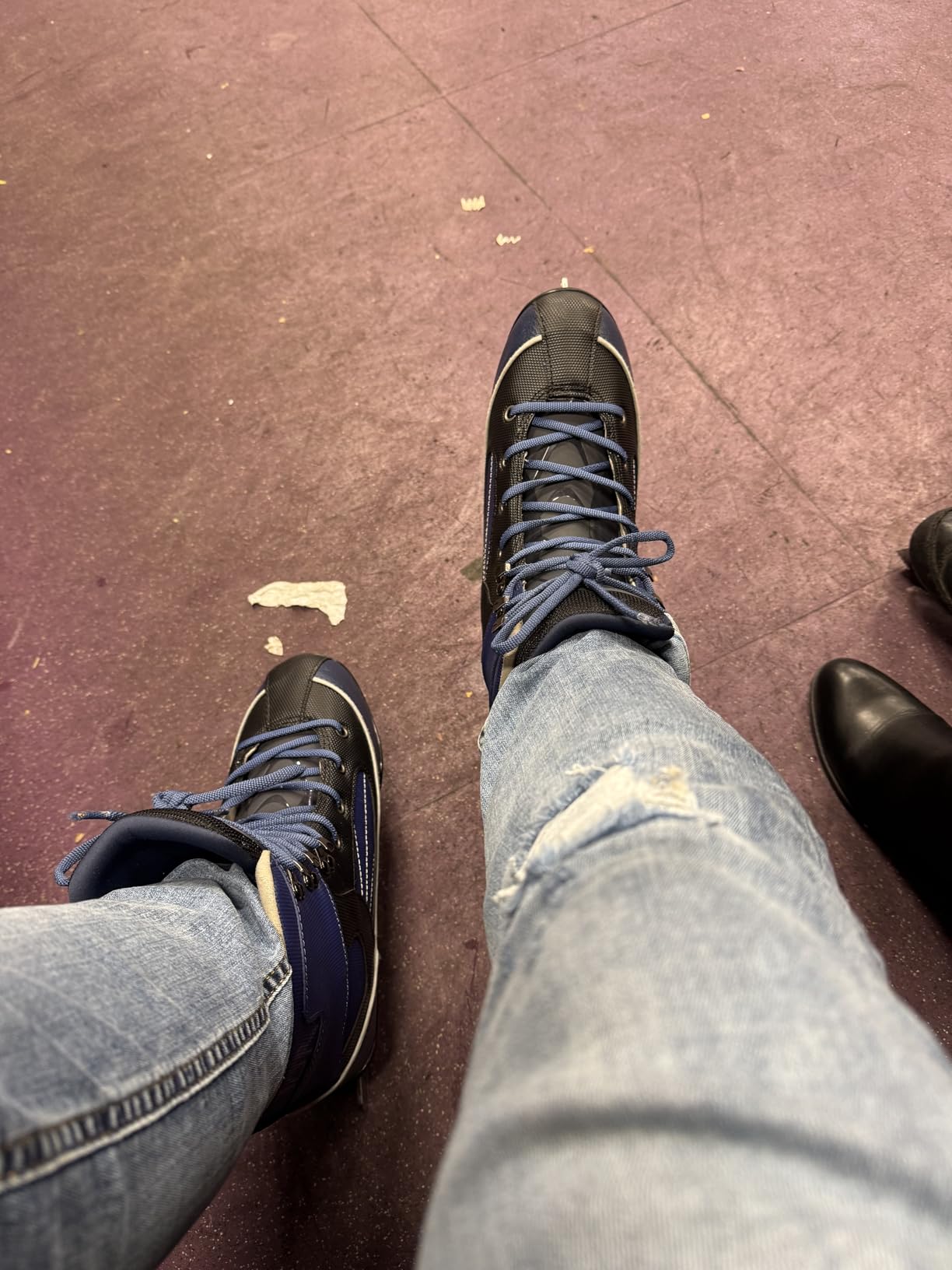 Riedell Soar Ice Skates for Men and Women - Sleek Insulated Skate Shoes with Foam-Backed Velvet Lining, PVC Soles, and Smooth Stainless Steel Blades customer photo 2